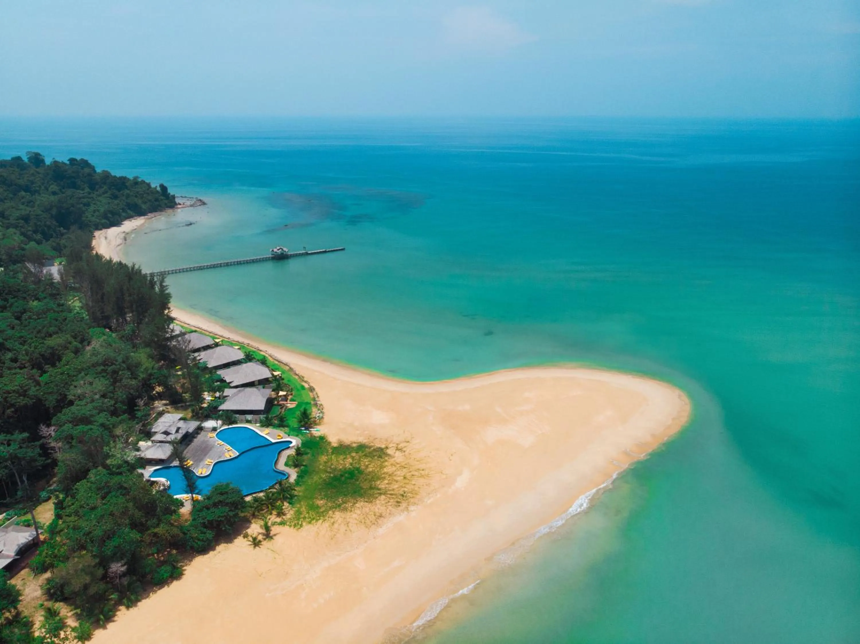 Beach in Borneo Eagle Resort