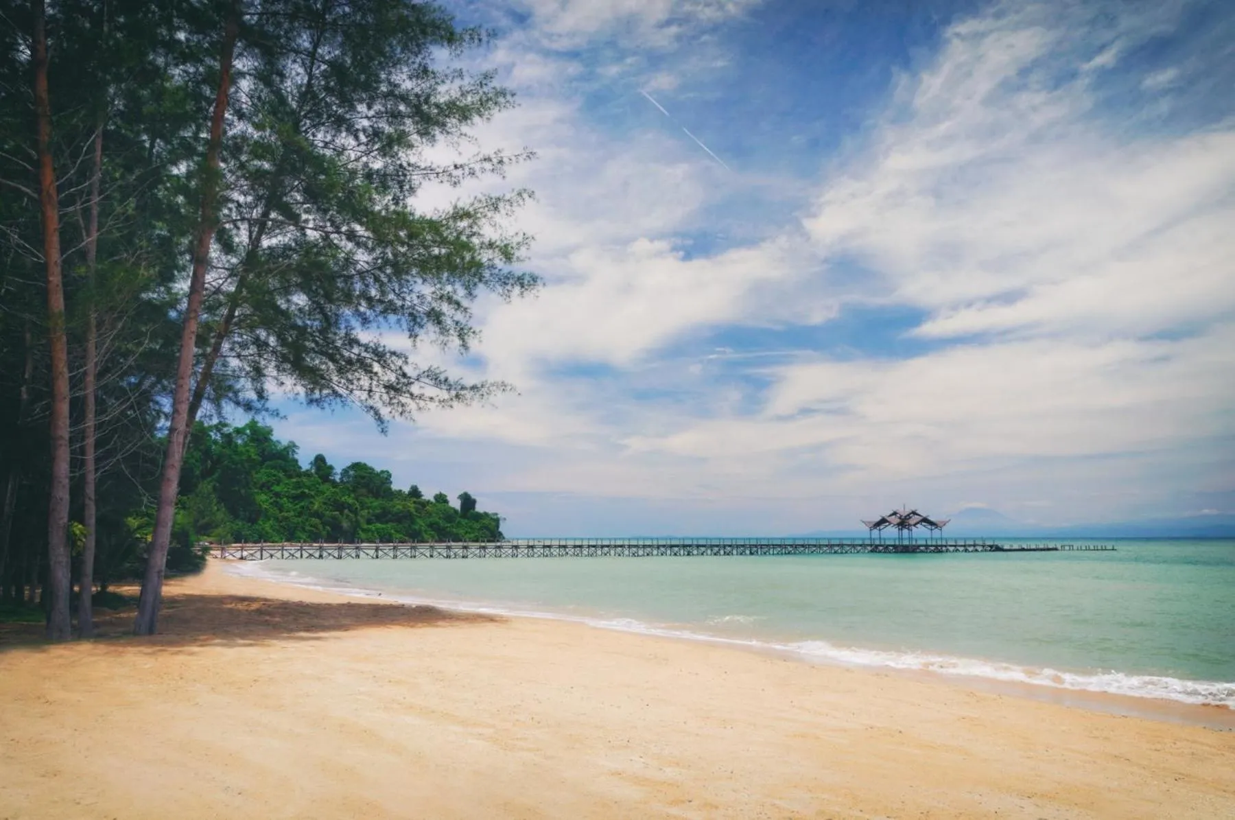Beach in Borneo Eagle Resort