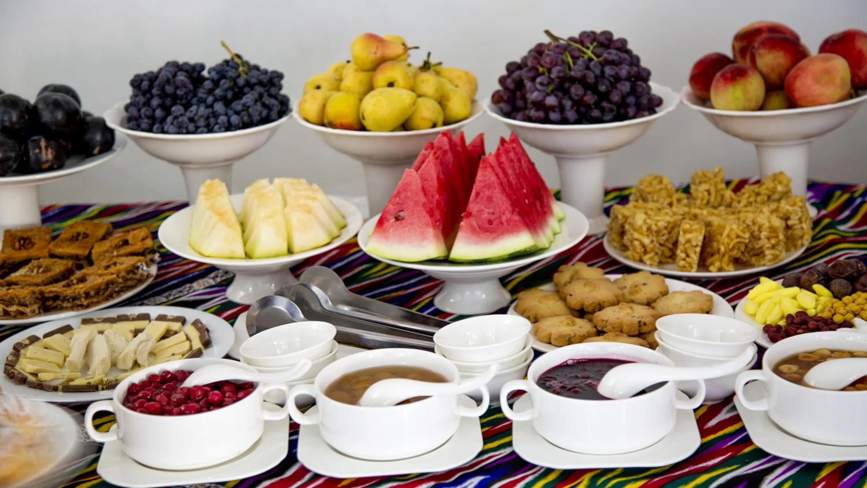 Breakfast in Hotel Caravan Serail