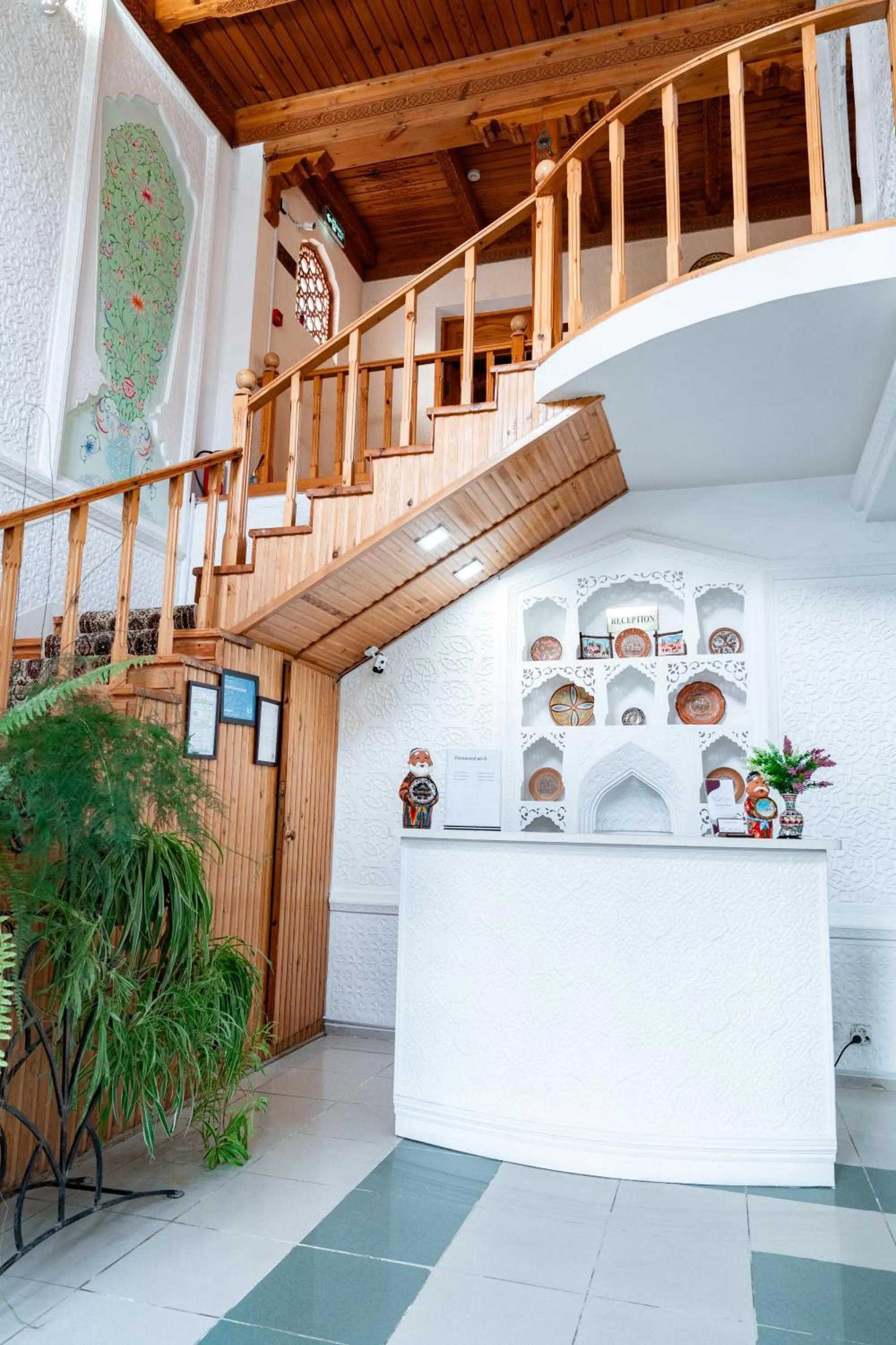 Lobby or reception in Hotel Caravan Serail