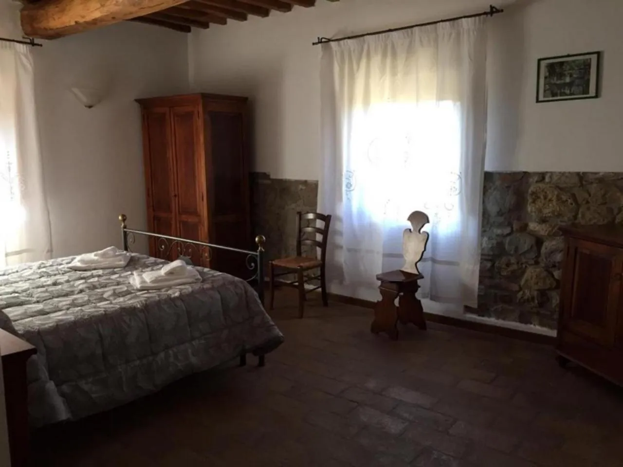 Bedroom, Bed in Hotel Giogliano