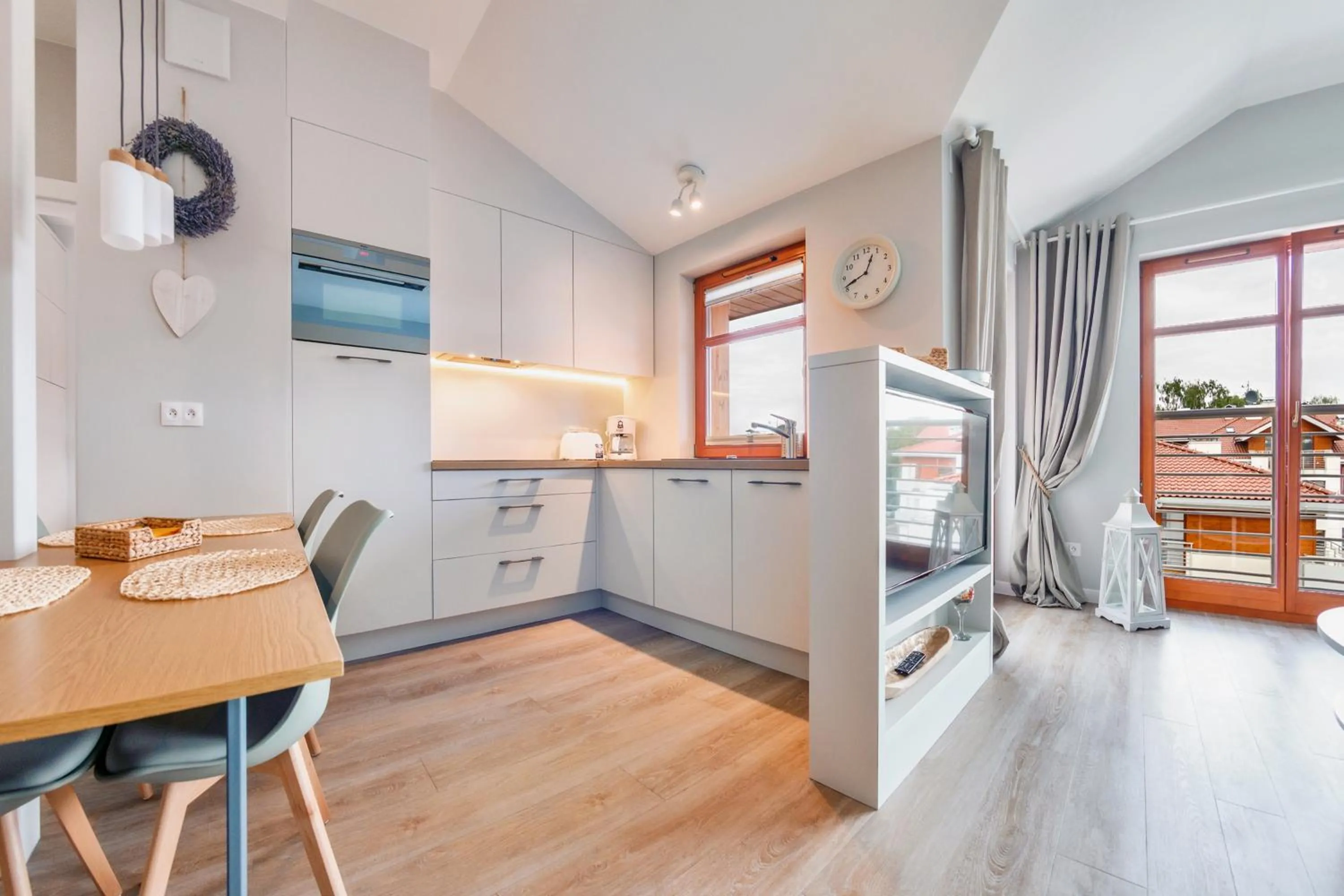 Kitchen or kitchenette in Neptun Park, Sun & Snow