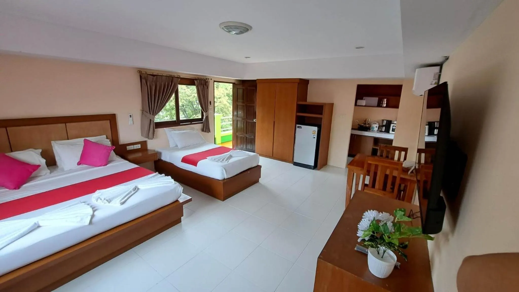 Bed in Rak Samui Residence