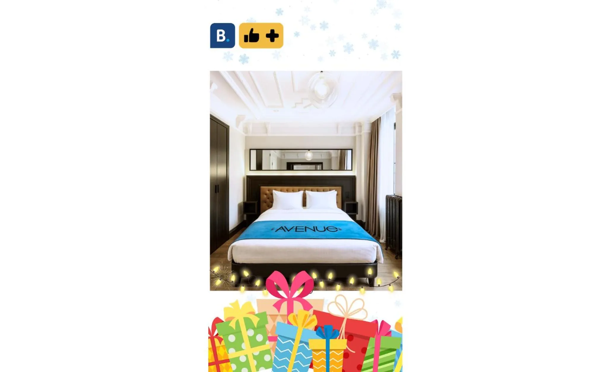 Bed in Taksim Avenue