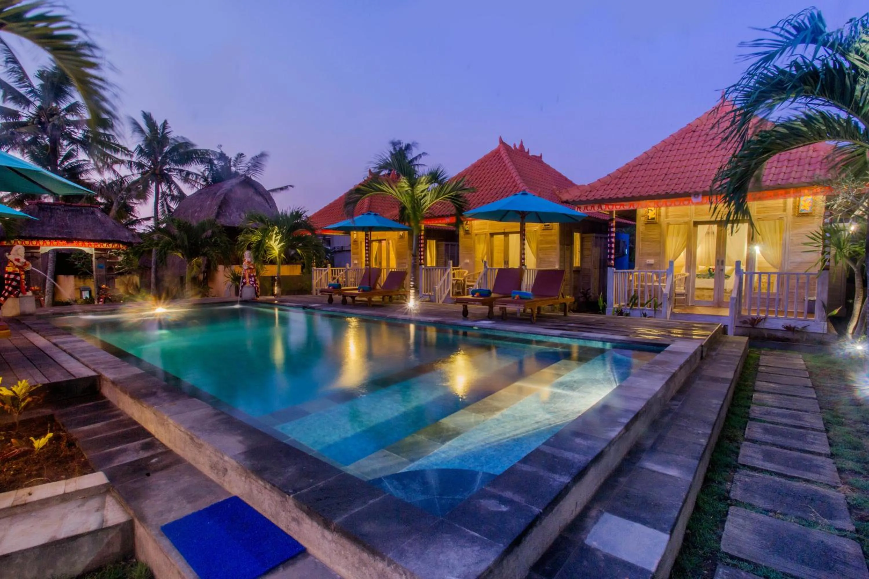 Garden in Secret Point Huts