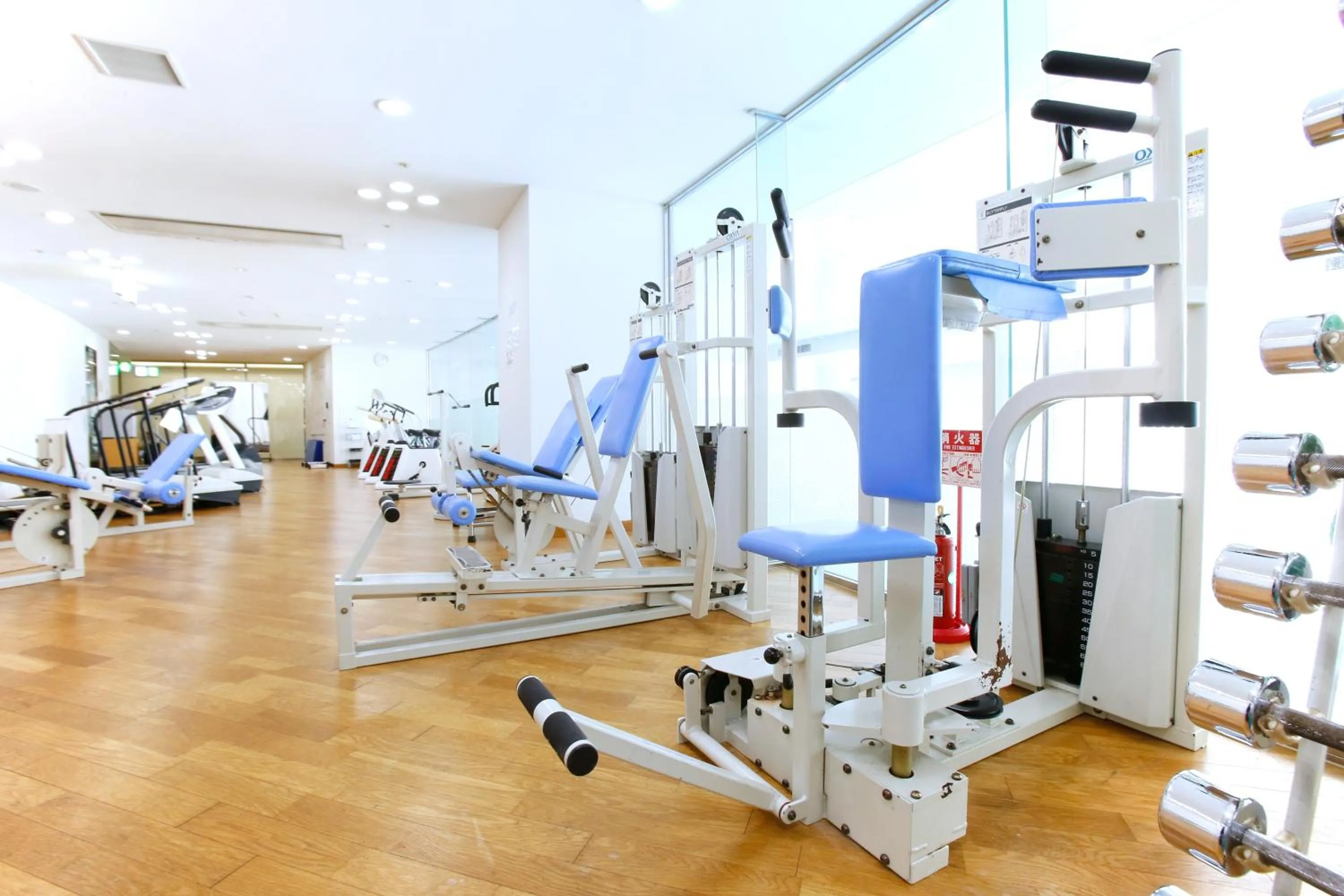 Fitness centre/facilities in Hotel Kyocera