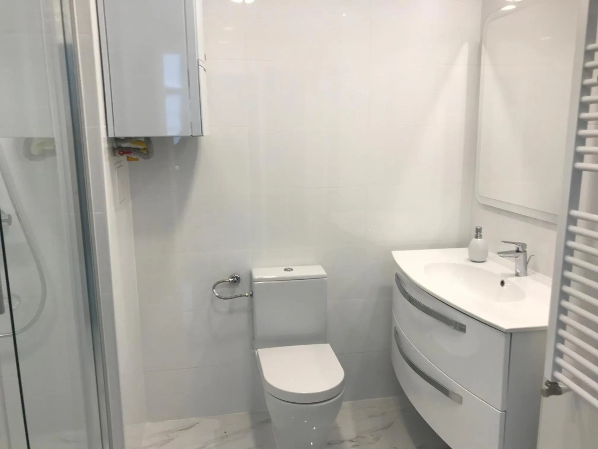 Bathroom in Vienna-apartment-one Schmidgasse