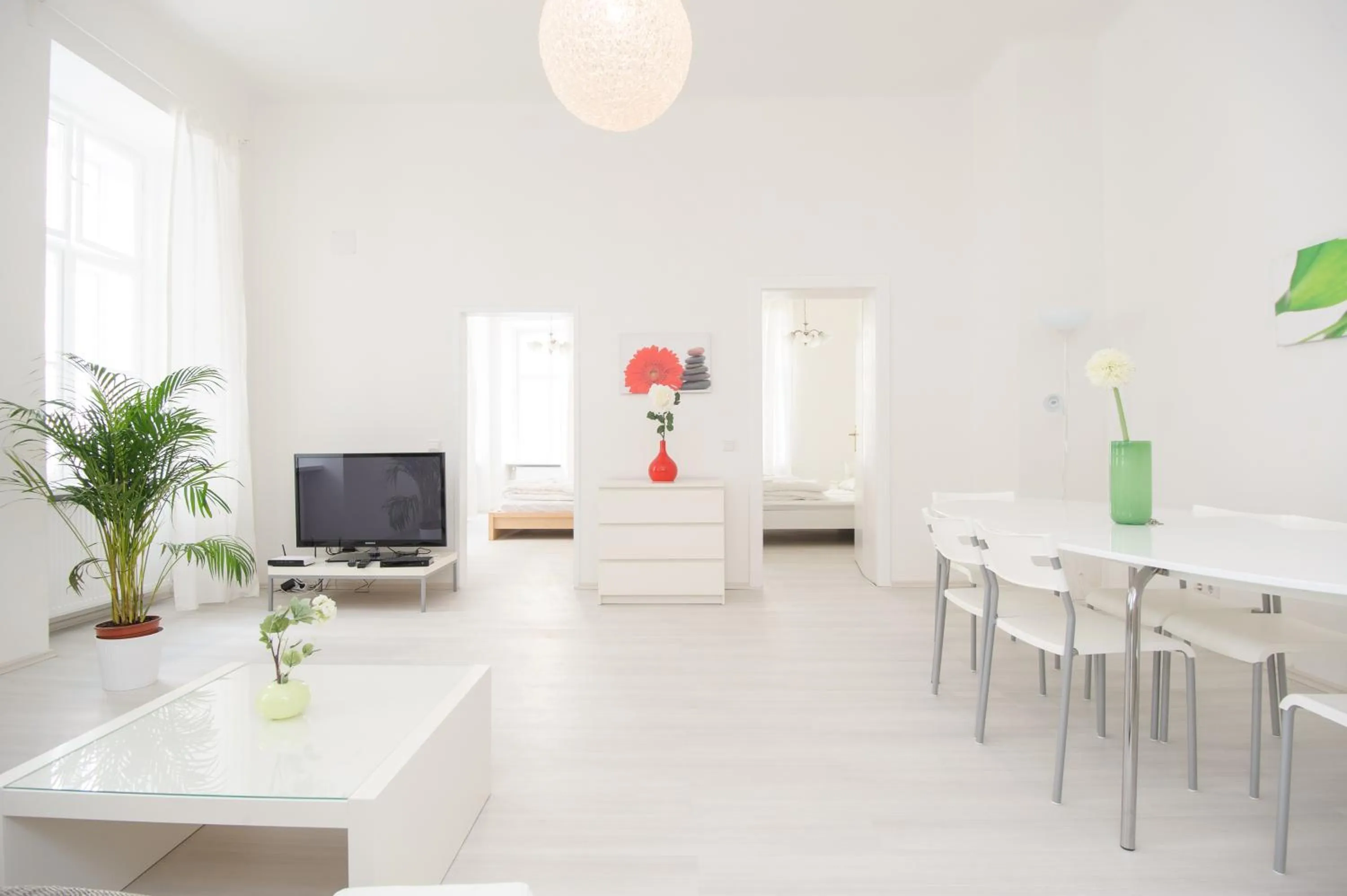 Living room in Vienna-apartment-one Schmidgasse