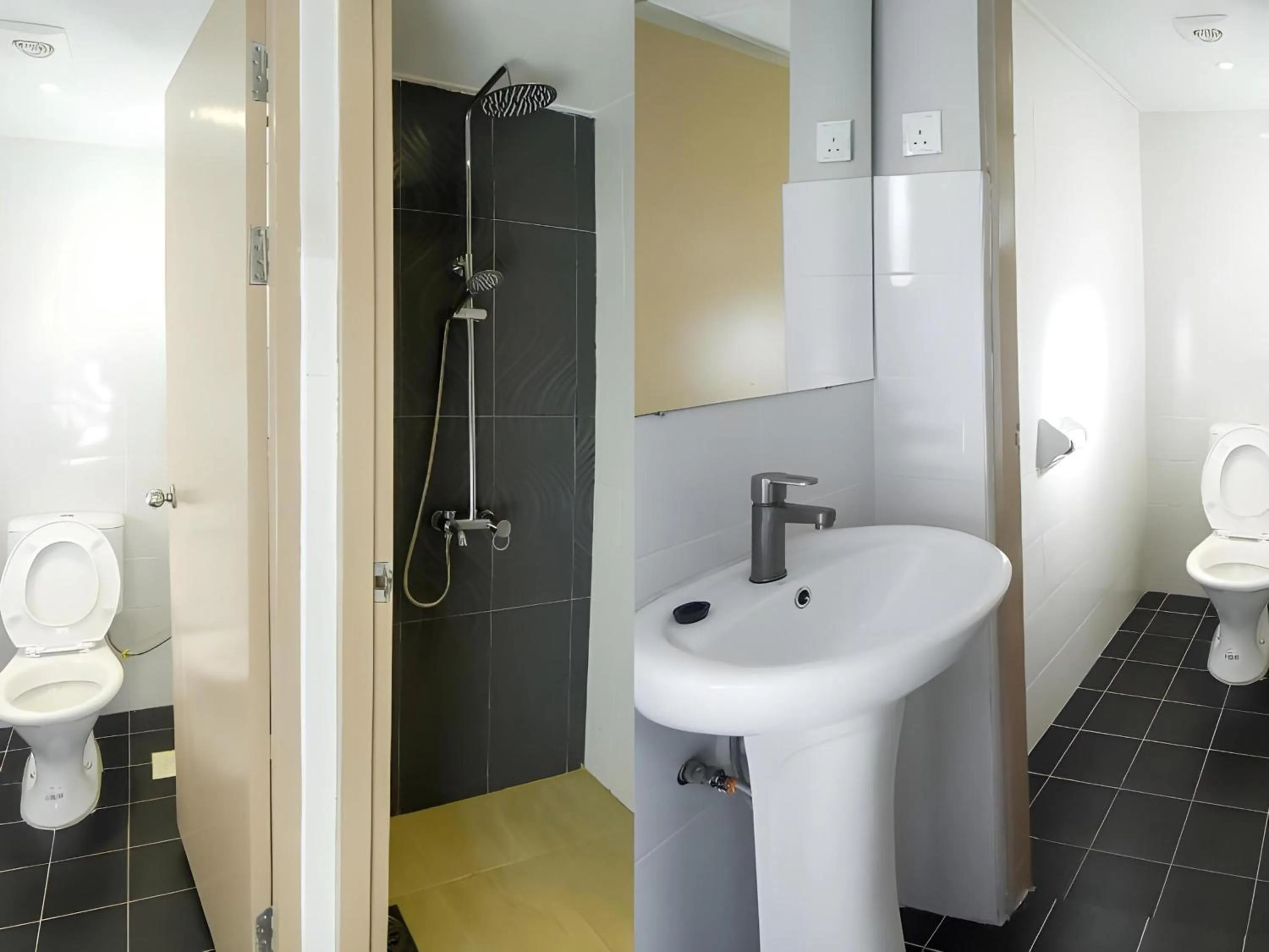 Shower in Hotel O La Mirina Boutique Inn