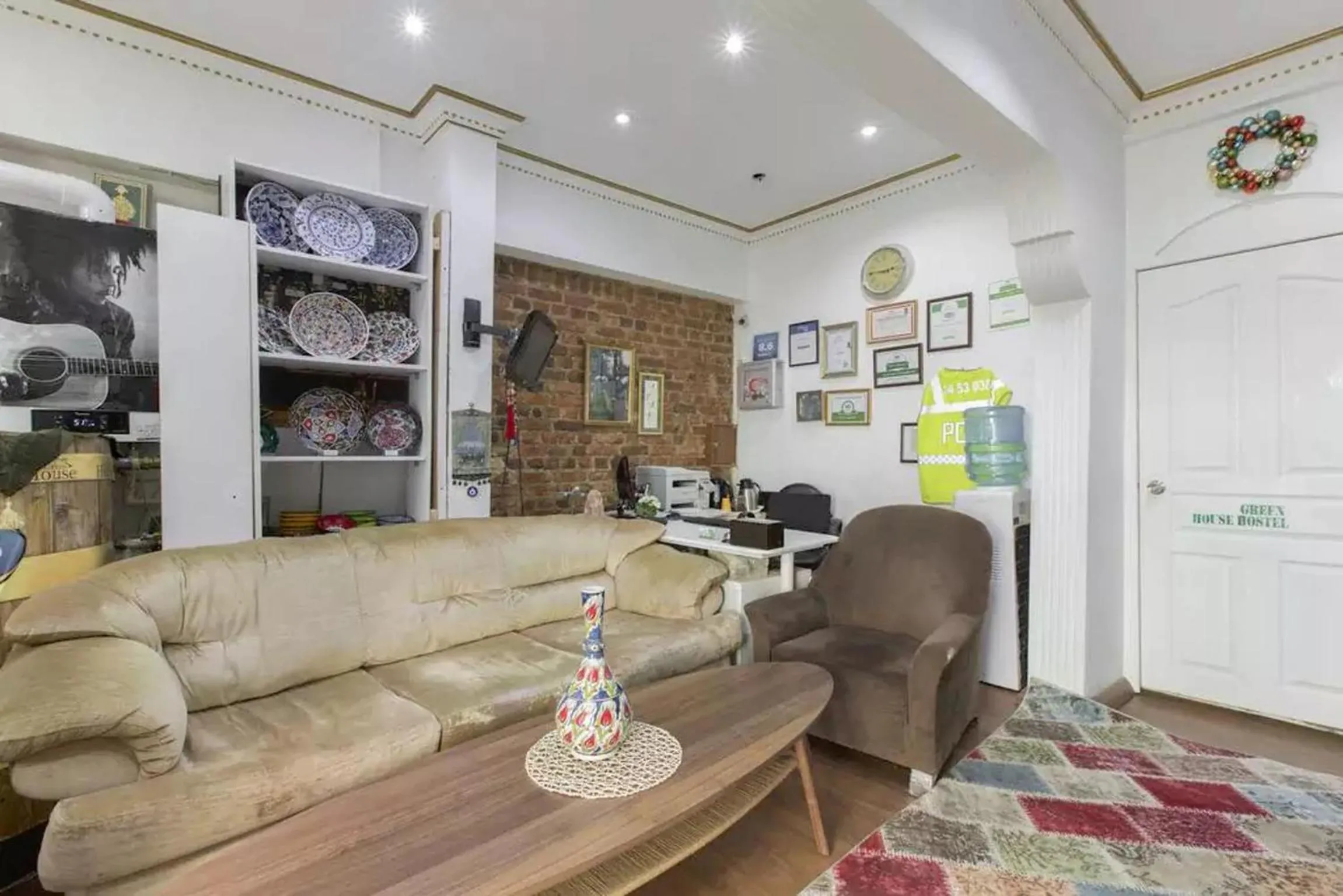 Lobby or reception in Taksim Hostel Green House Istanbul