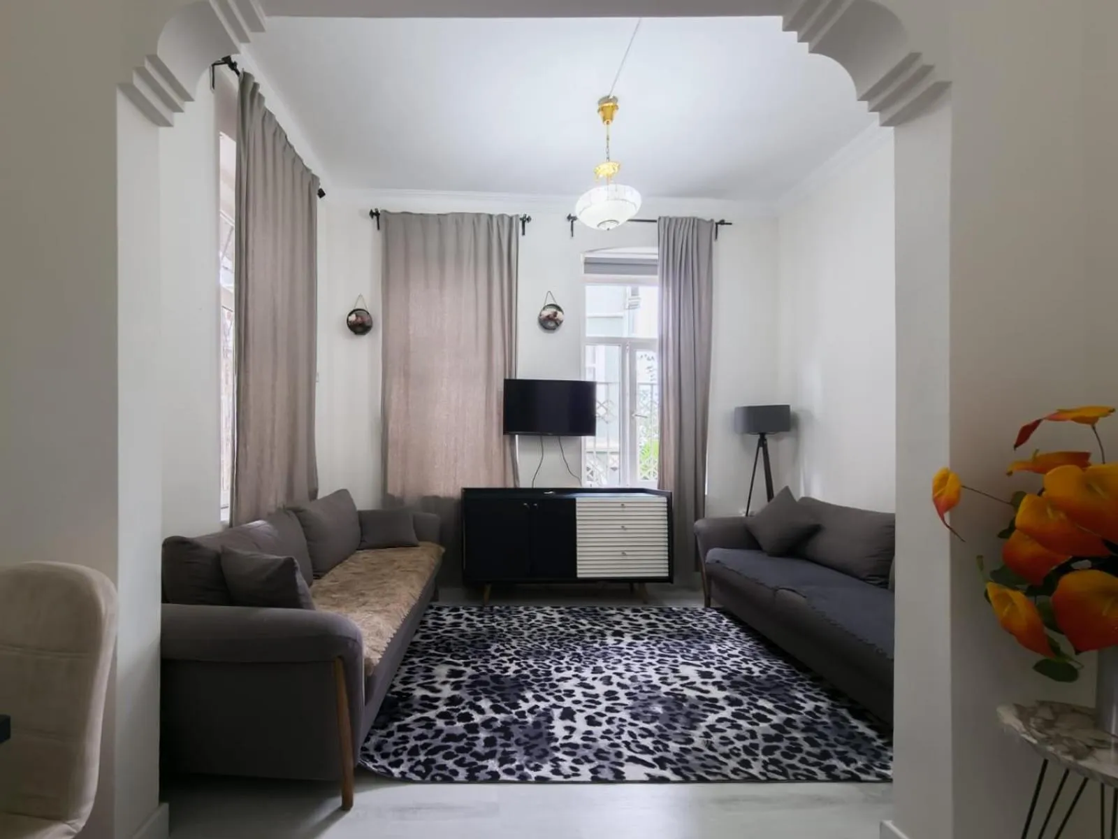 Living room in Taksim Hostel Green House Istanbul