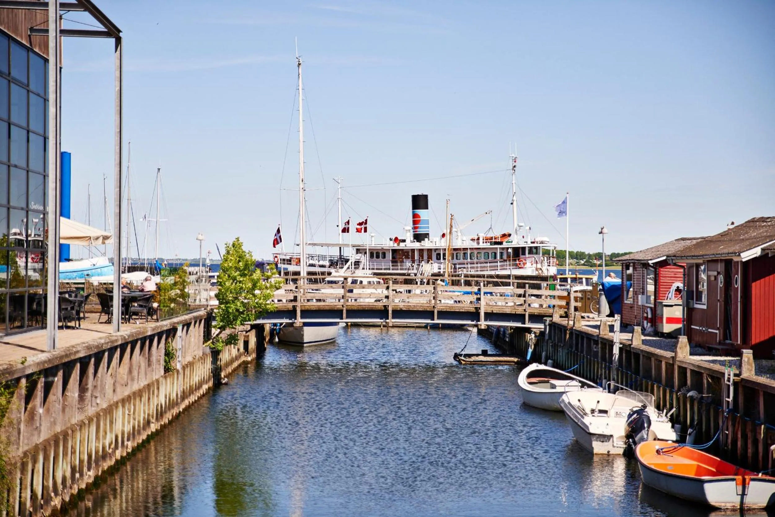 Natural landscape in Roskilde Danhostel