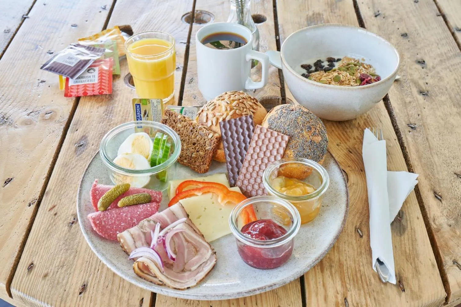 Breakfast in Roskilde Danhostel