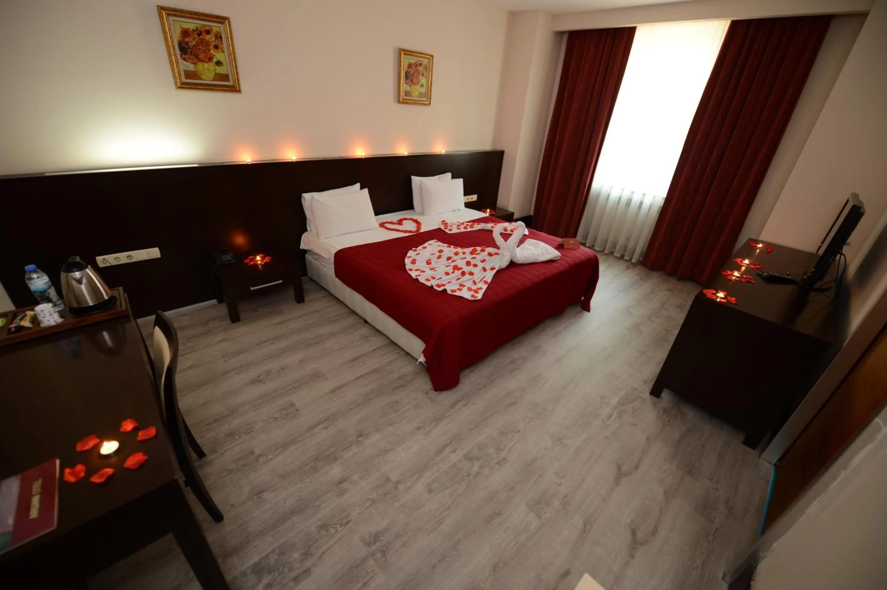 Bed in Arsan Otel