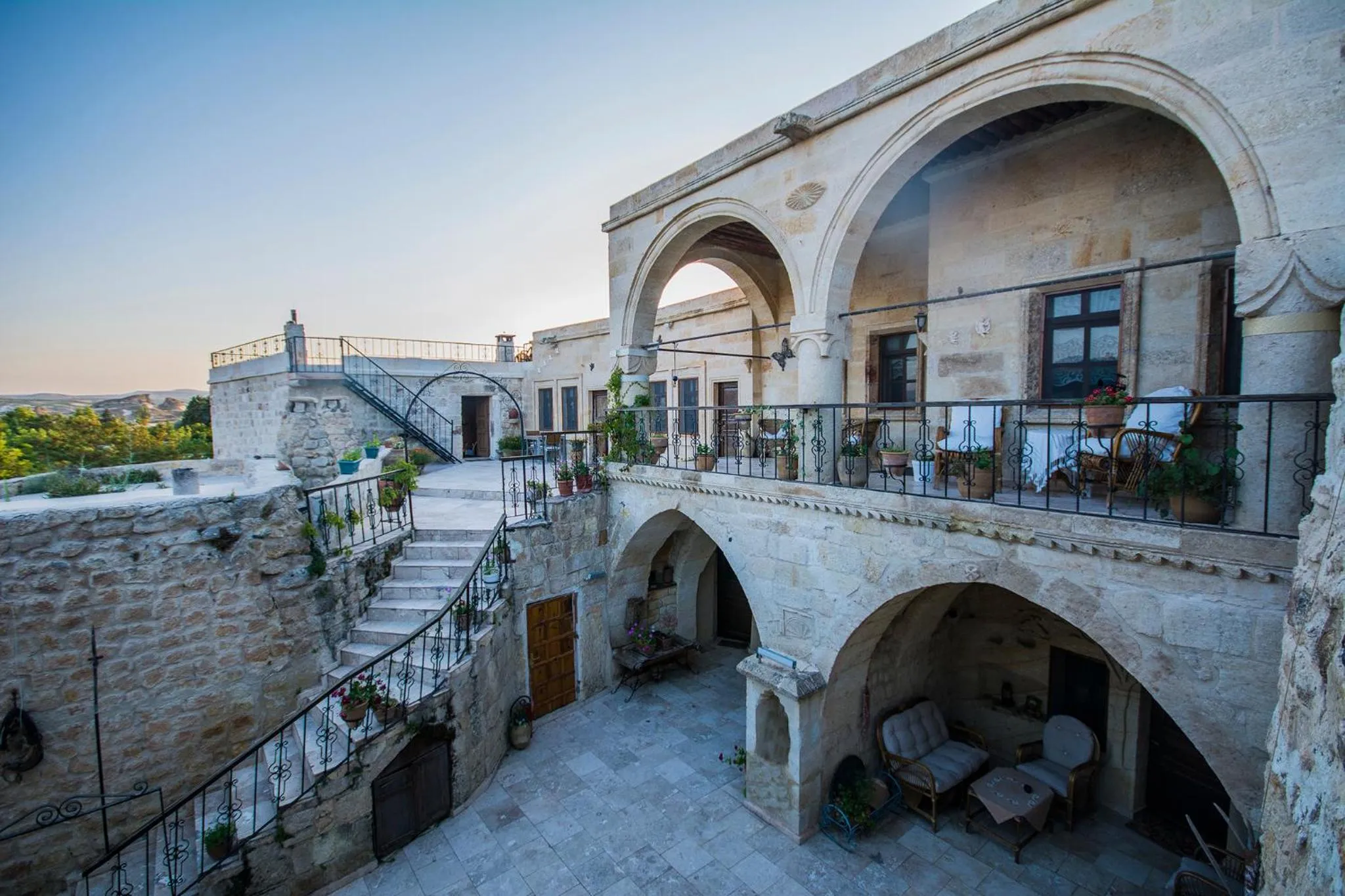 Balcony/Terrace in Assiana Cave Hotel