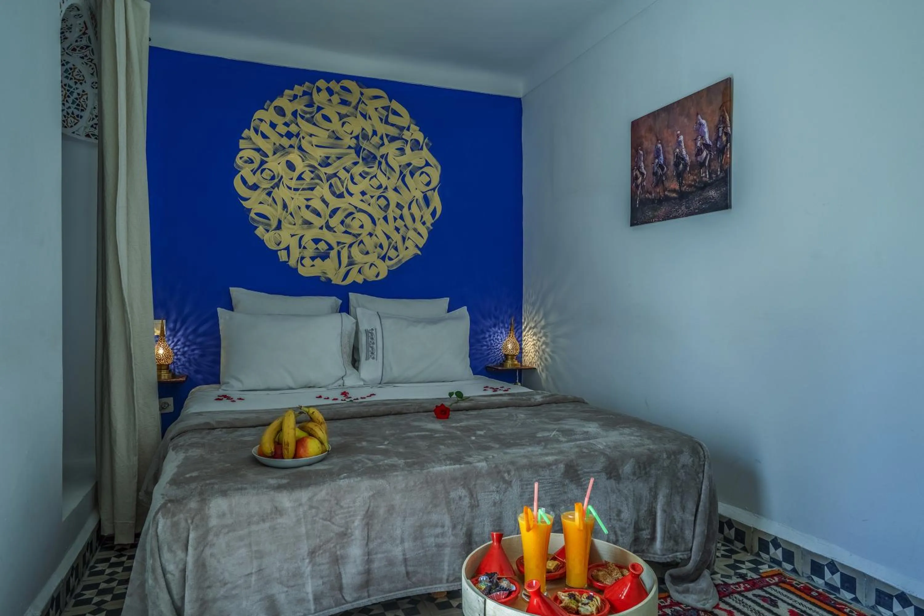 Bedroom, Bed in Riad Safran et Cannelle & Spa