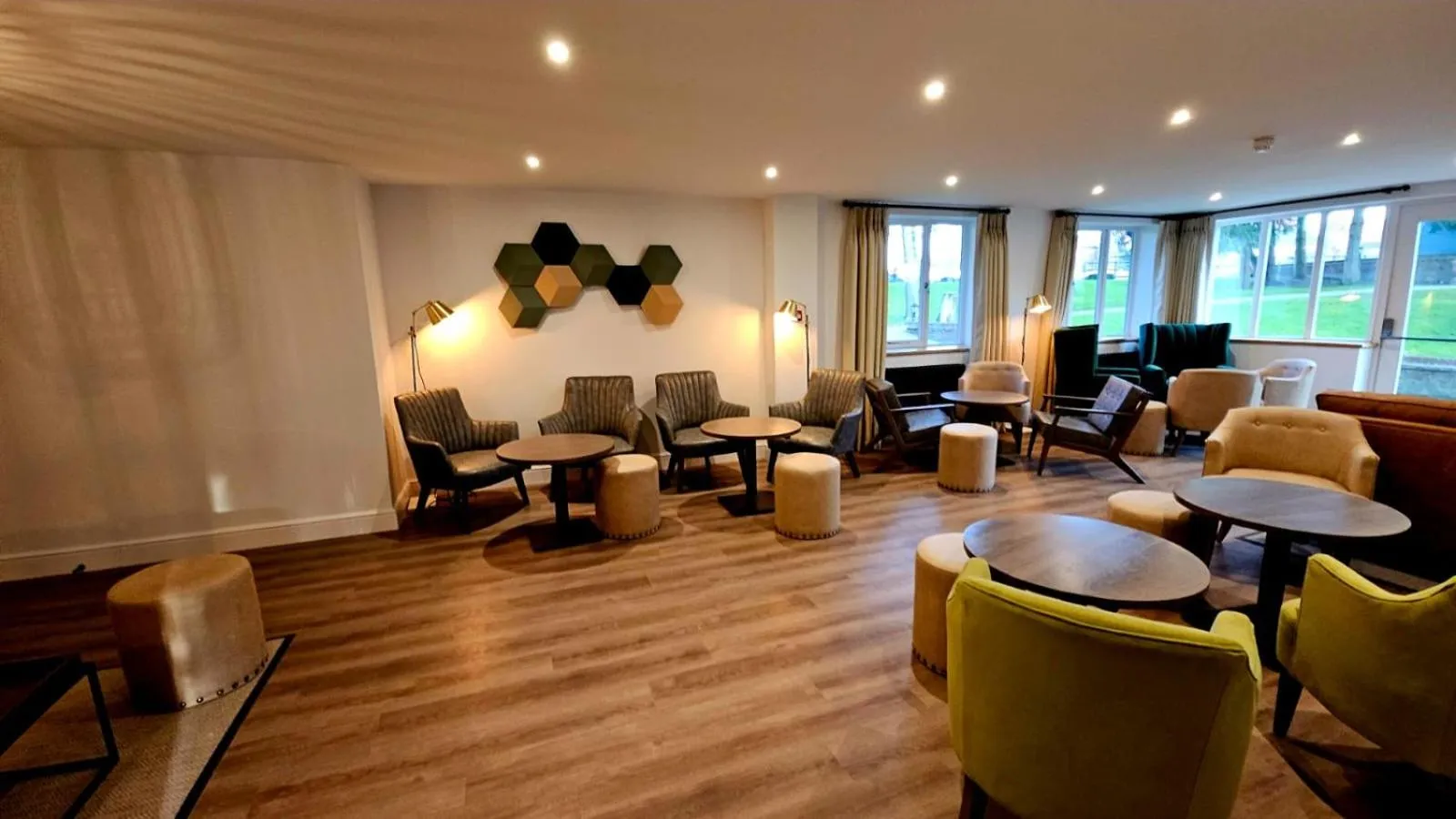 Lounge or bar in Great Hallingbury Manor & Lodges London Stansted