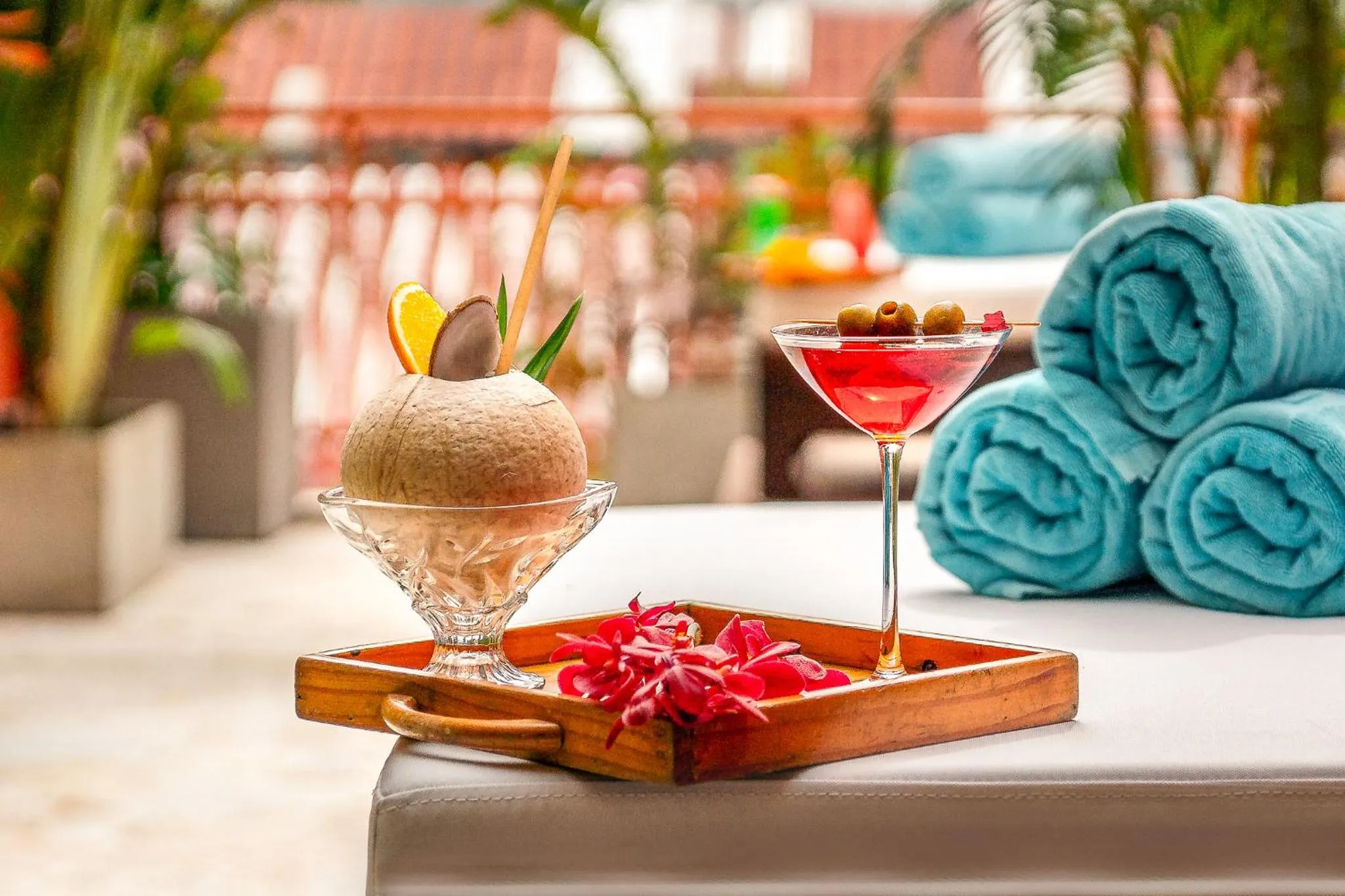 Drinks in A&EM Ben Thanh Hotel