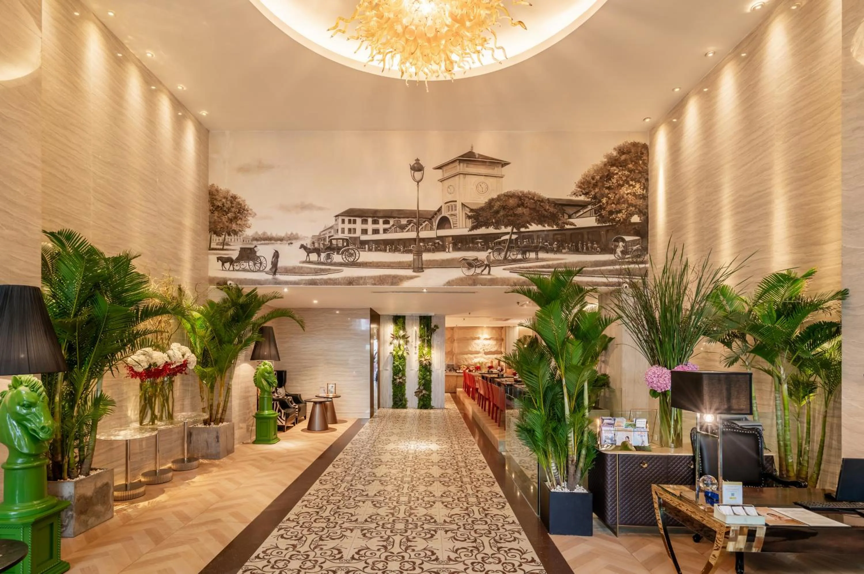 Lobby or reception in A&EM Ben Thanh Hotel