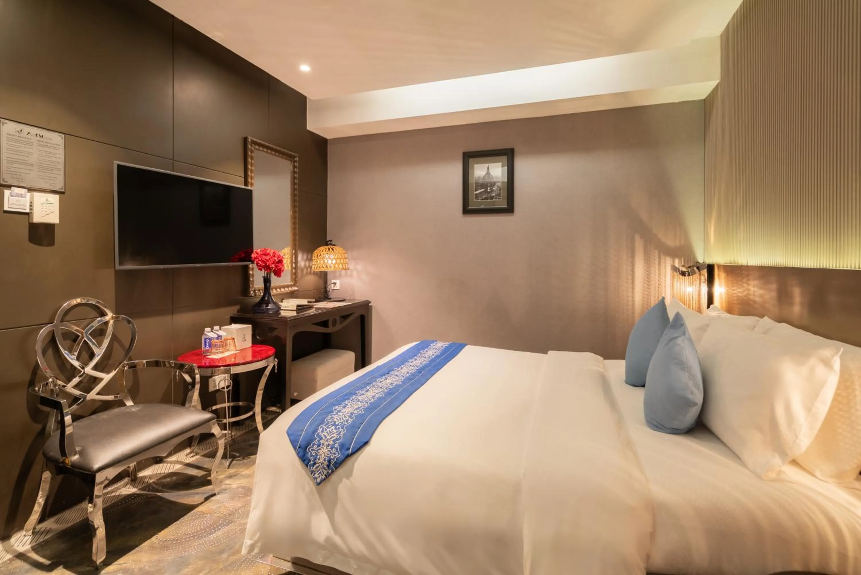 TV and multimedia, Bed in A&EM Ben Thanh Hotel