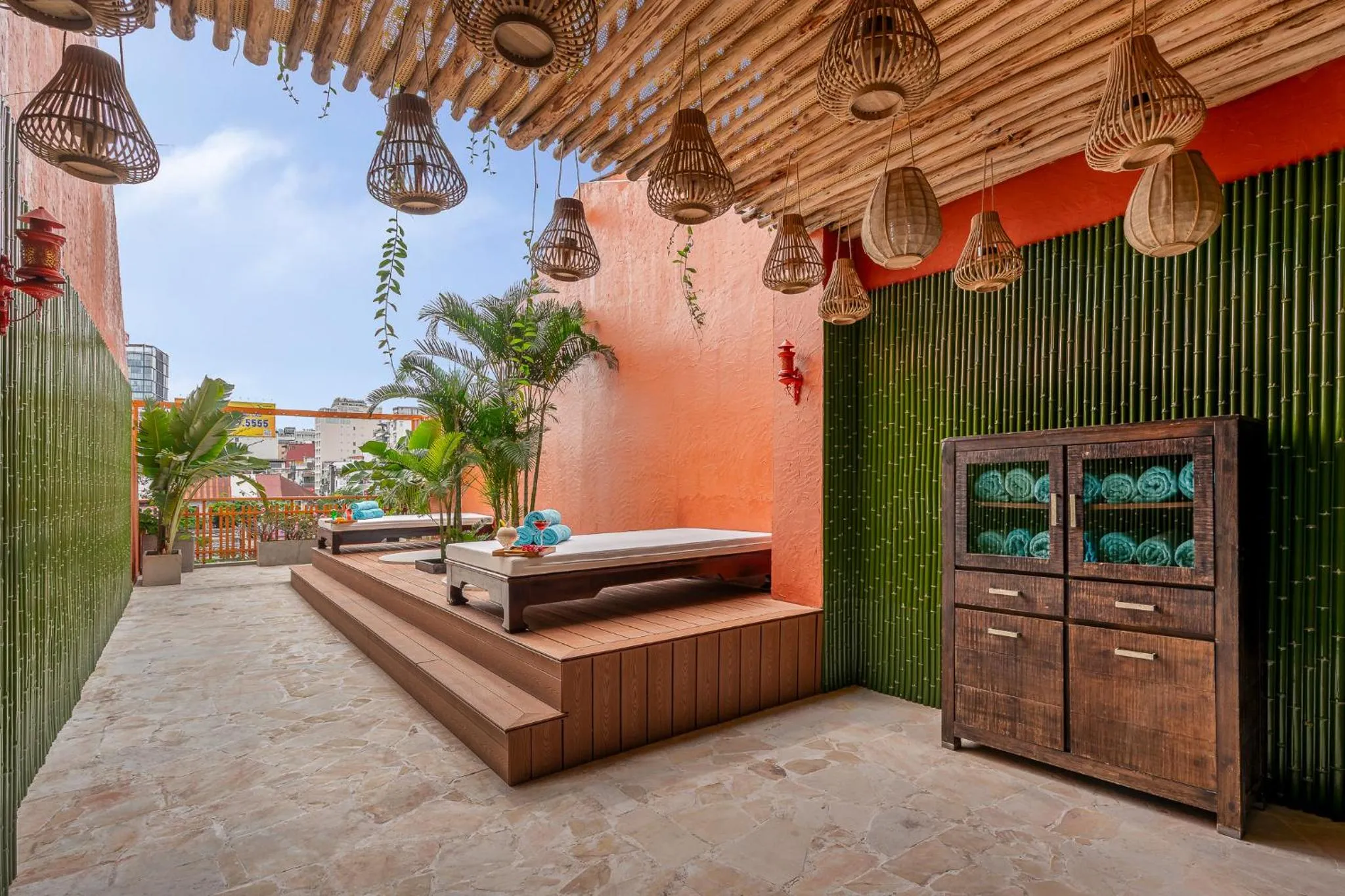 Swimming pool in A&EM Ben Thanh Hotel