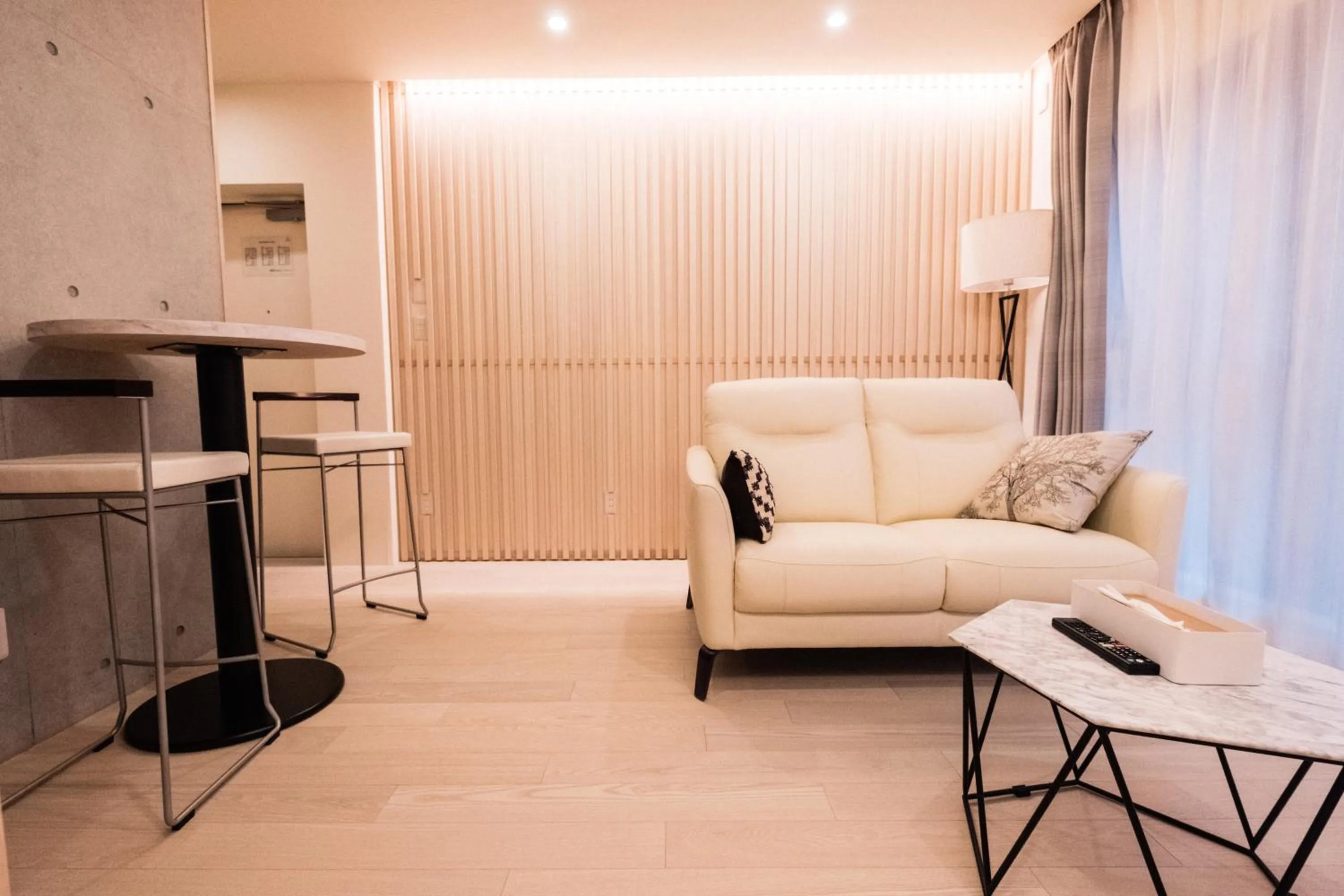 Living room in SPATIUM GINZA