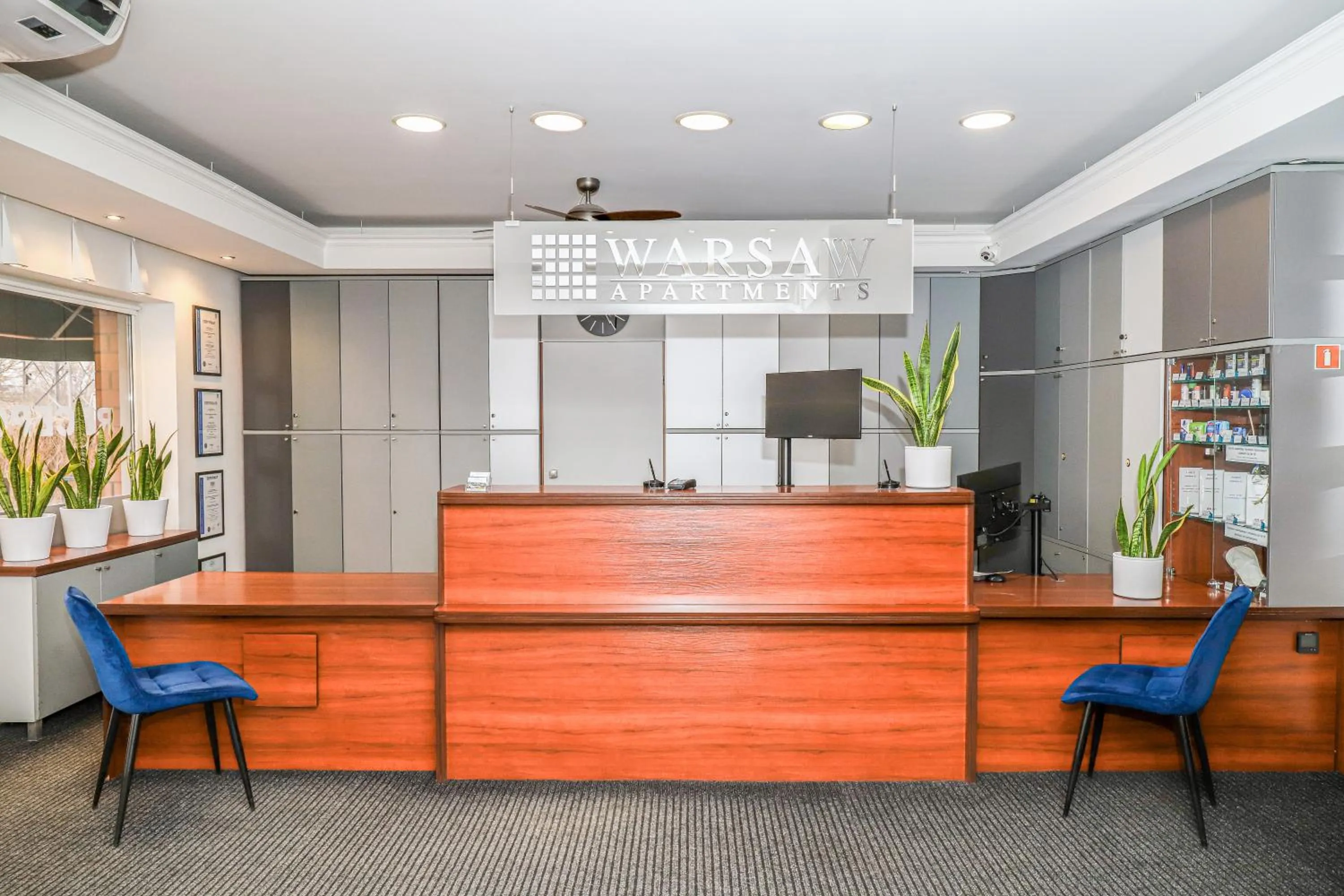 Lobby or reception in Warsaw Apartments - Apartamenty Sadyba