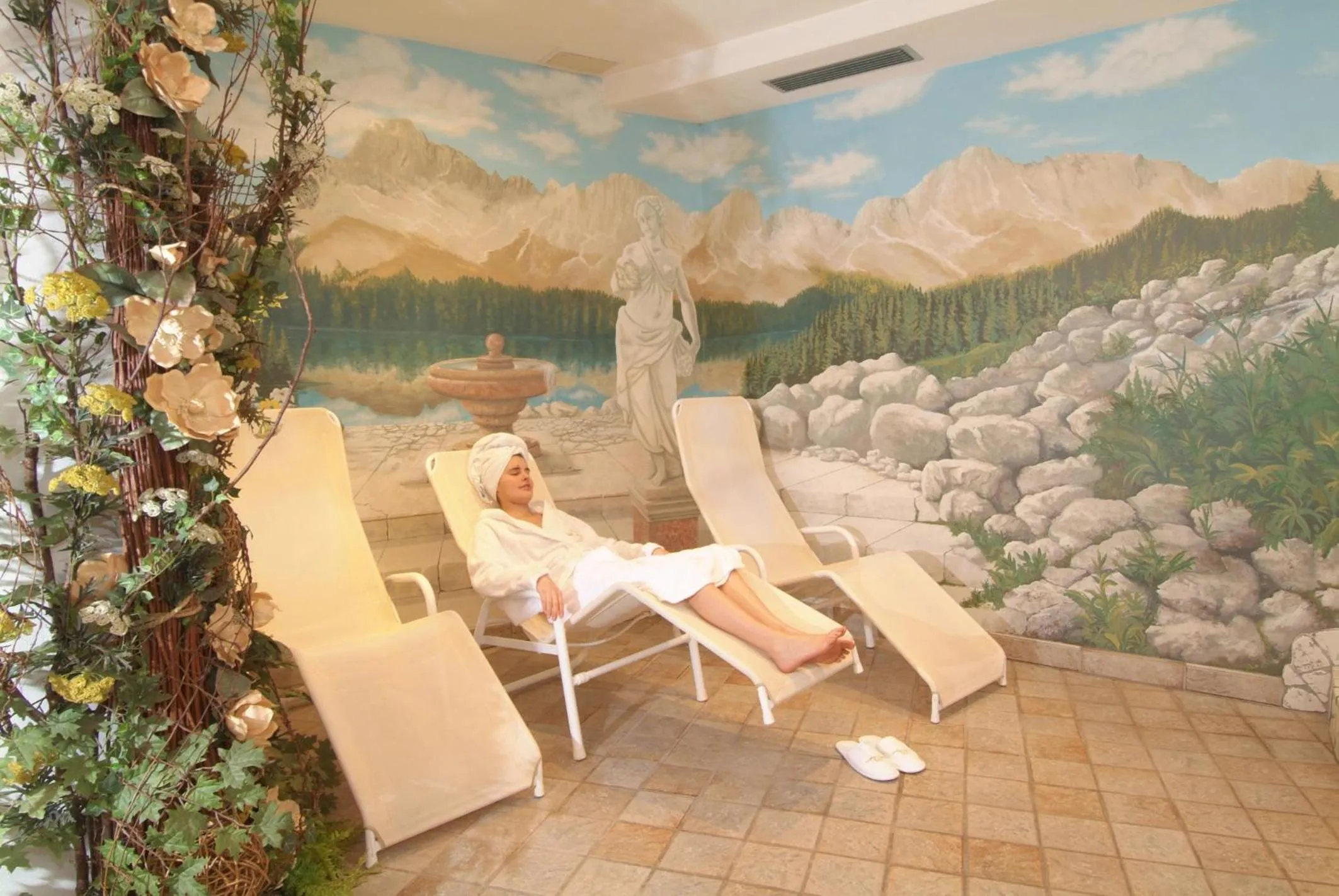 Spa and wellness centre/facilities in Hotel Stella Alpina