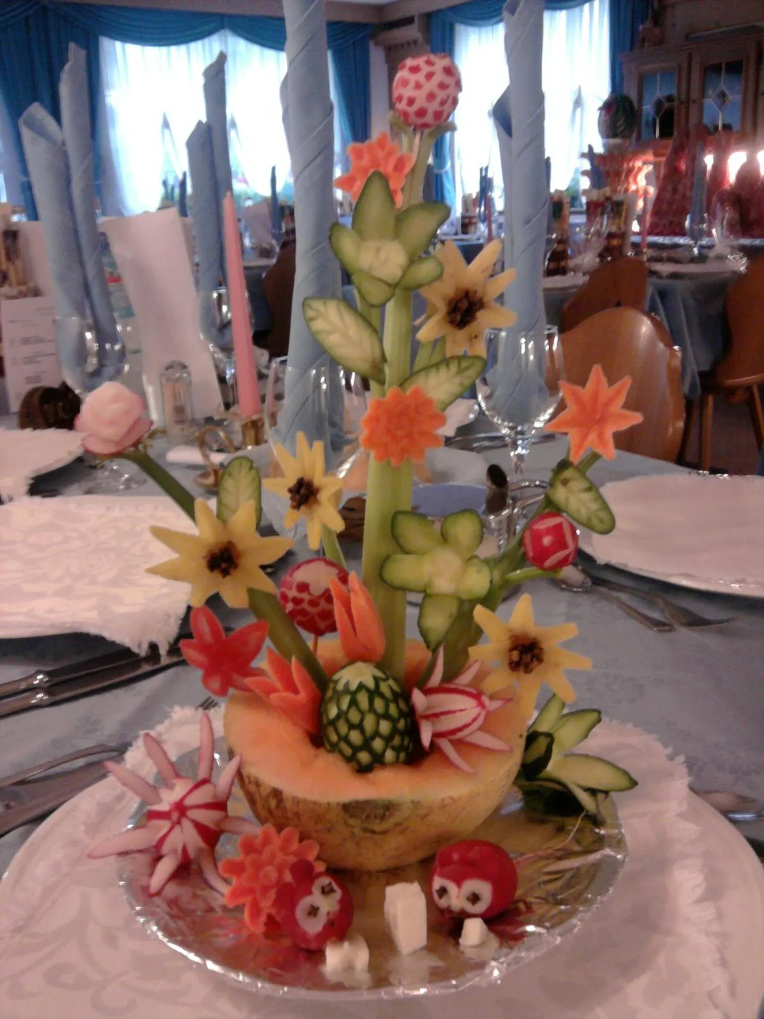 Decorative detail in Hotel Stella Alpina