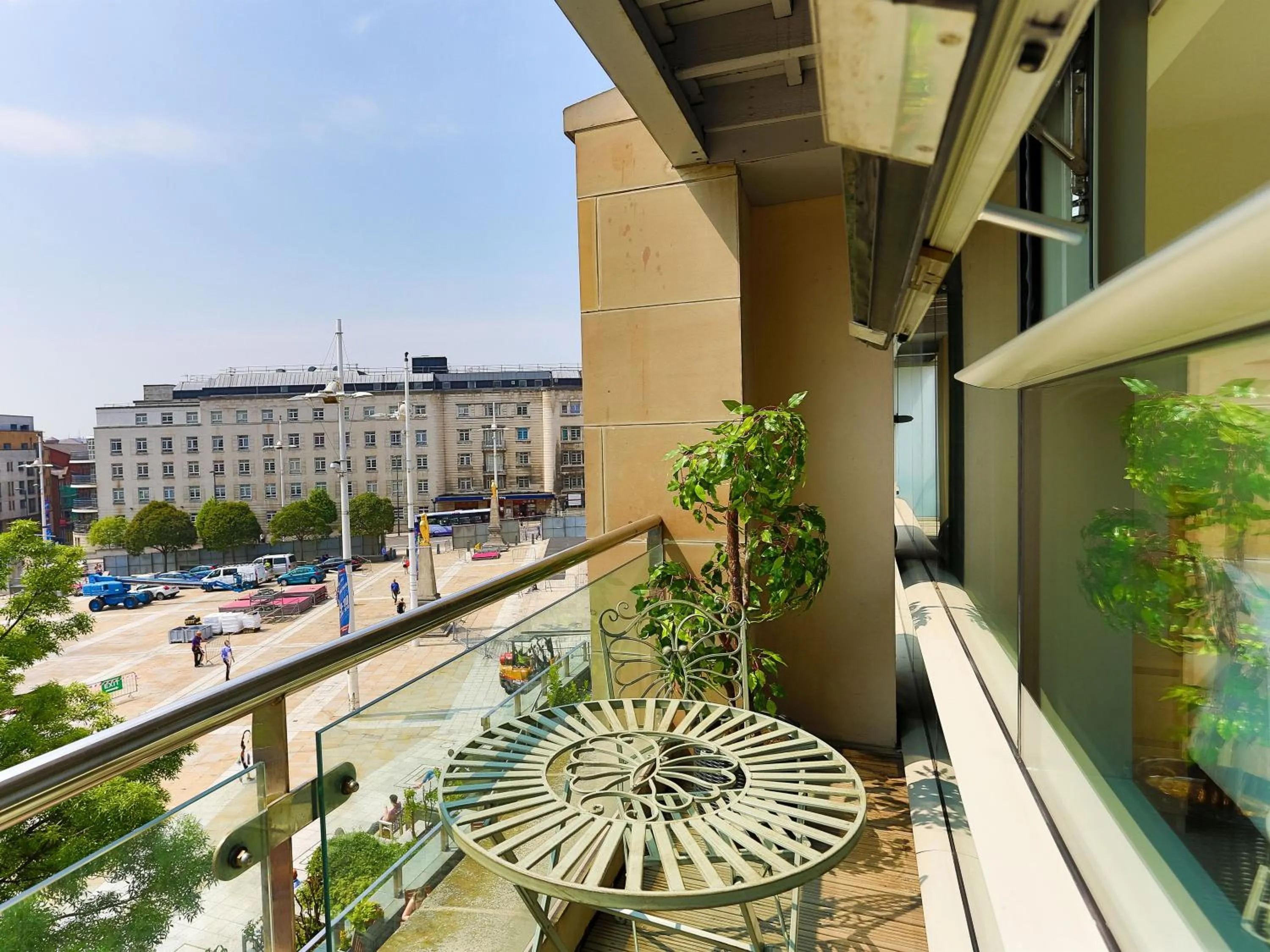 View (from property/room) in Live in Leeds Millenium Square Apartment