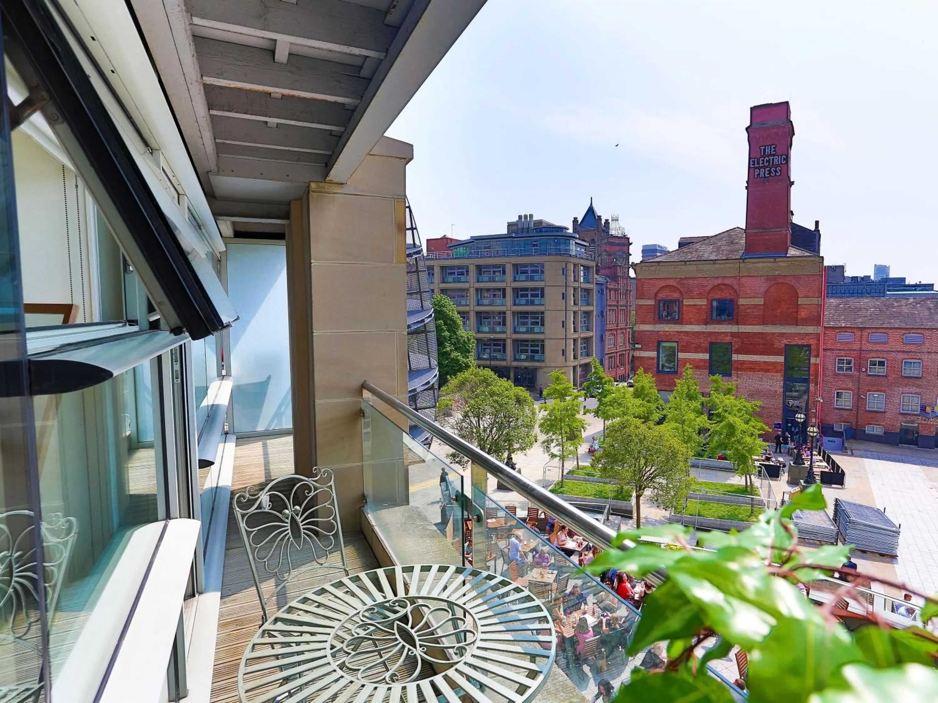 View (from property/room) in Live in Leeds Millenium Square Apartment