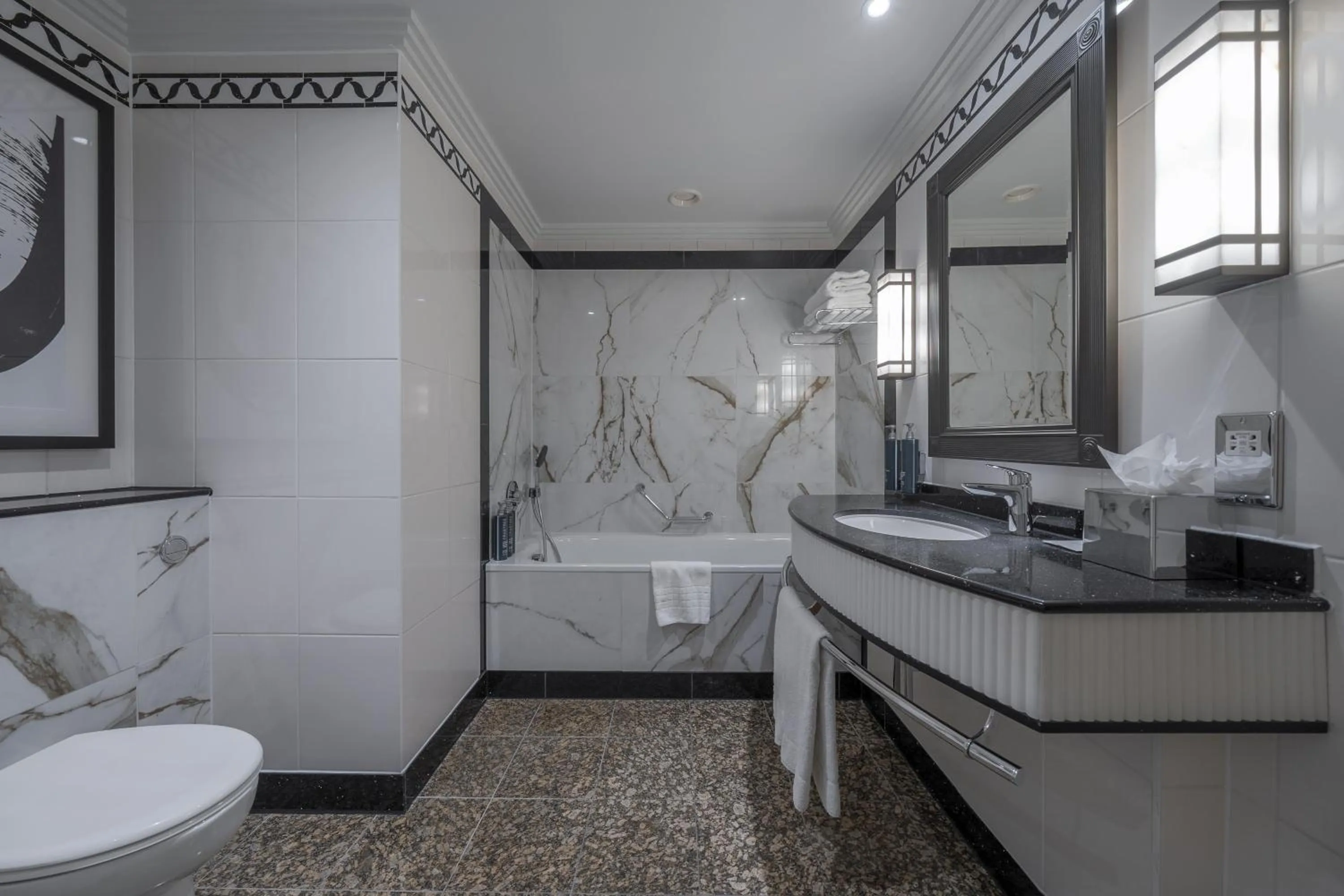 Bathroom in Hilton London Paddington