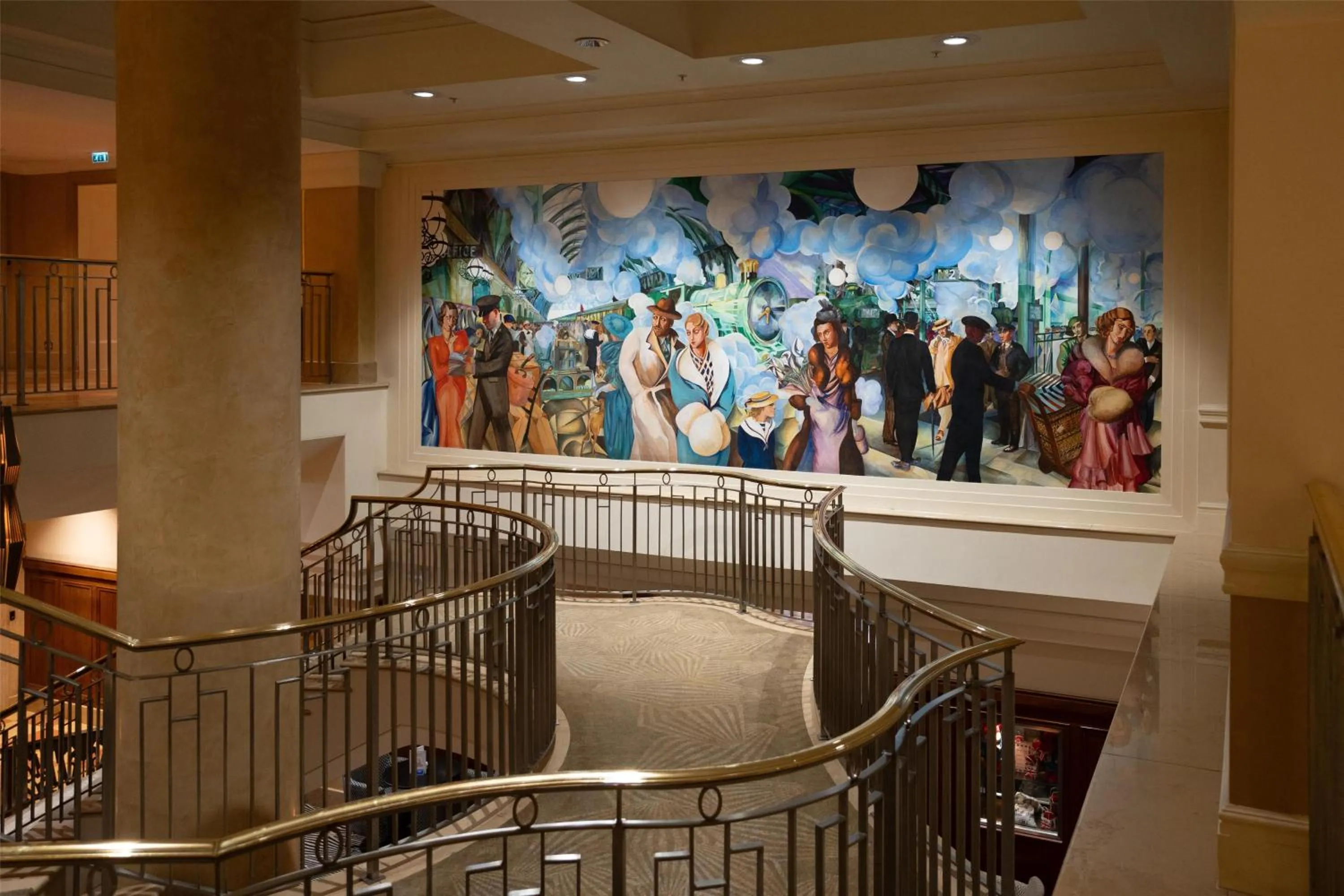 Lobby or reception in Hilton London Paddington