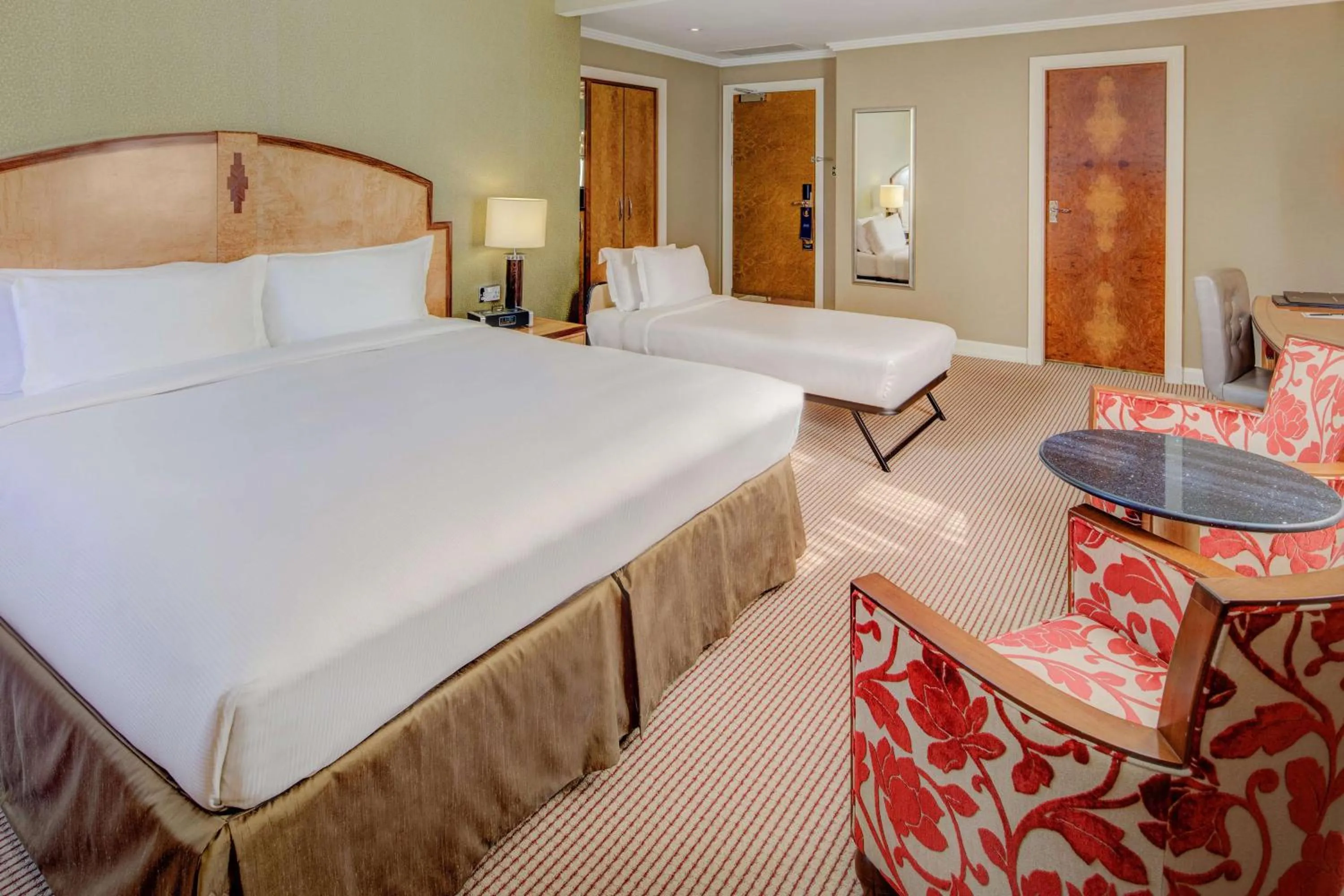 Bed in Hilton London Paddington