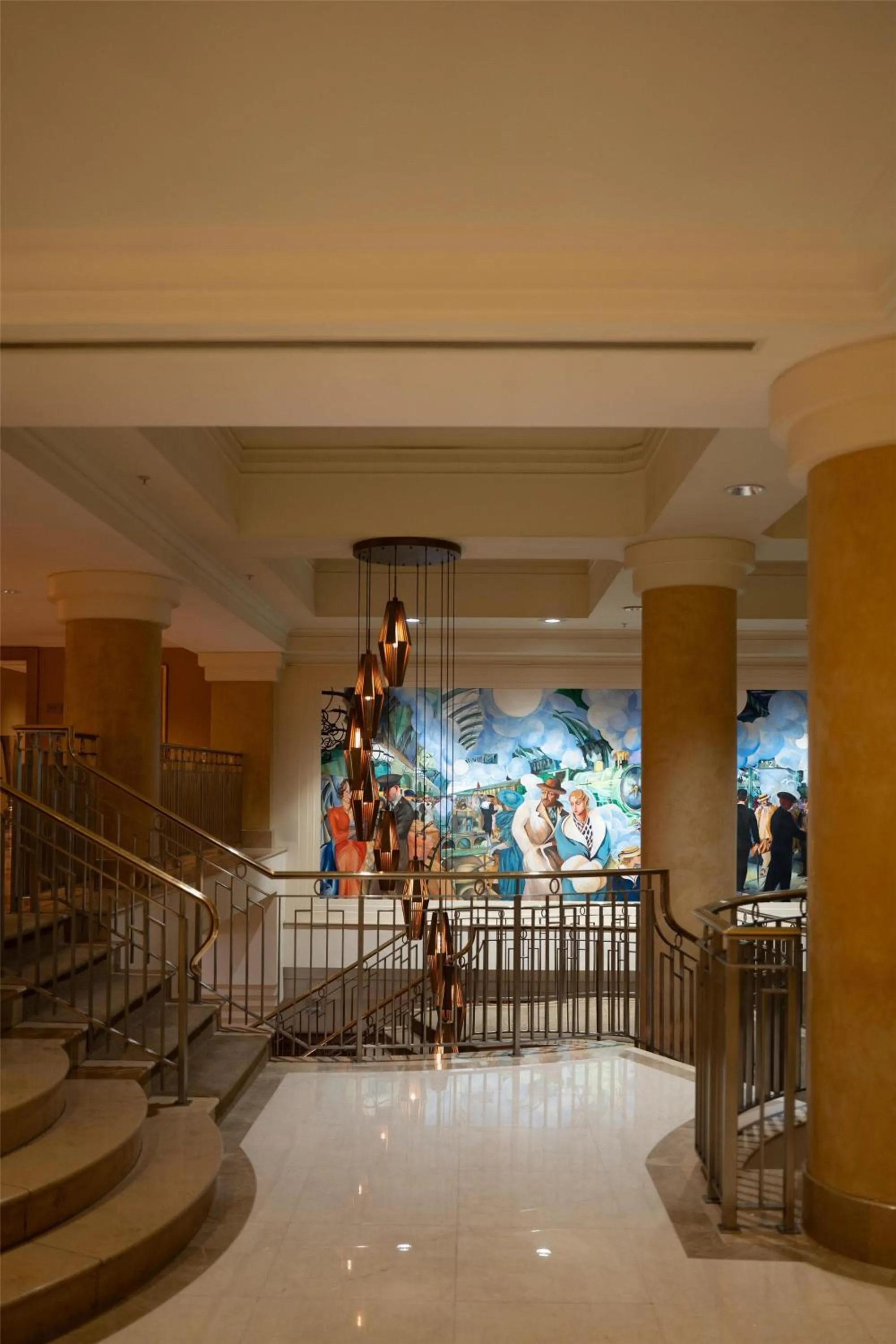 Lobby or reception in Hilton London Paddington