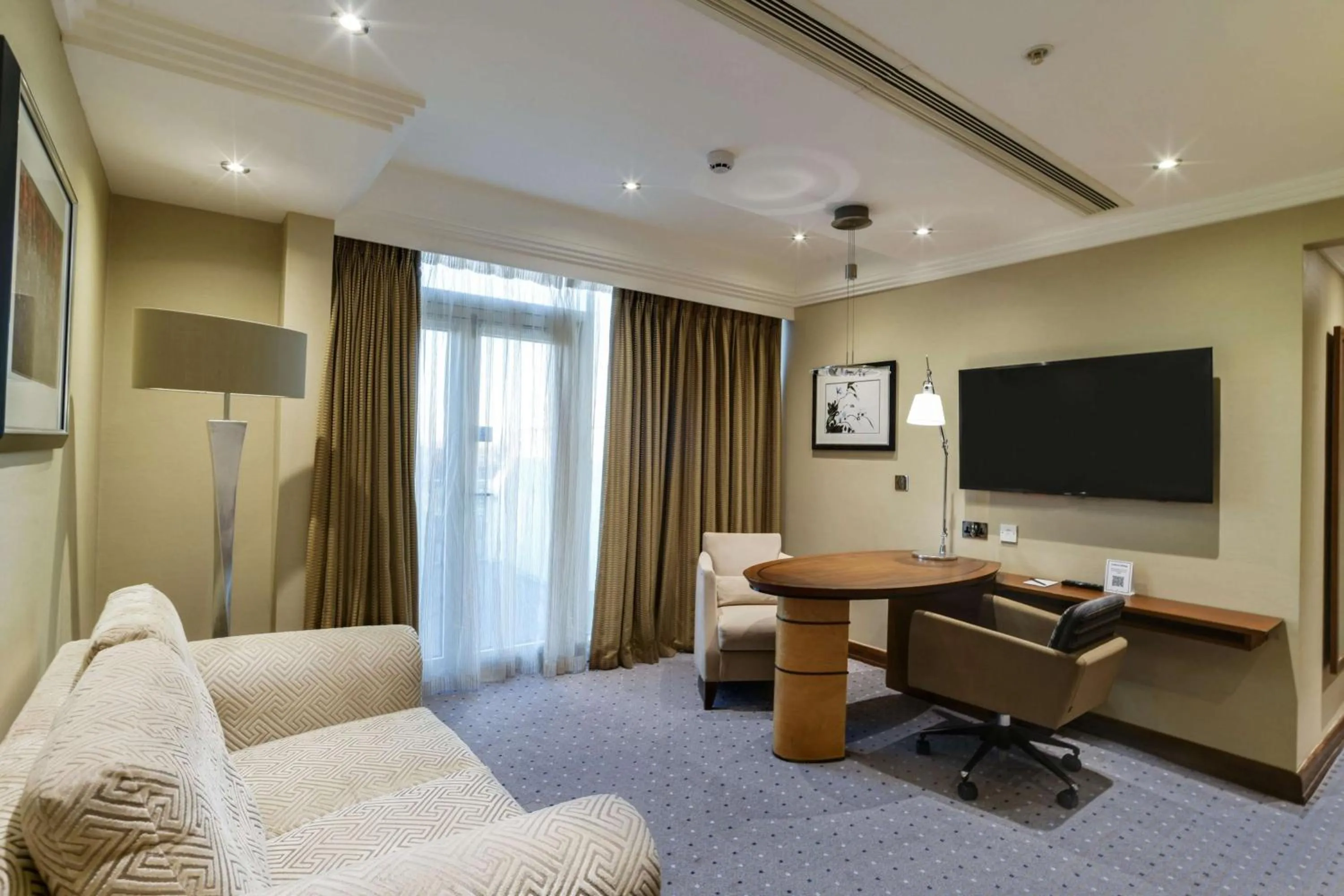Living room in Hilton London Paddington