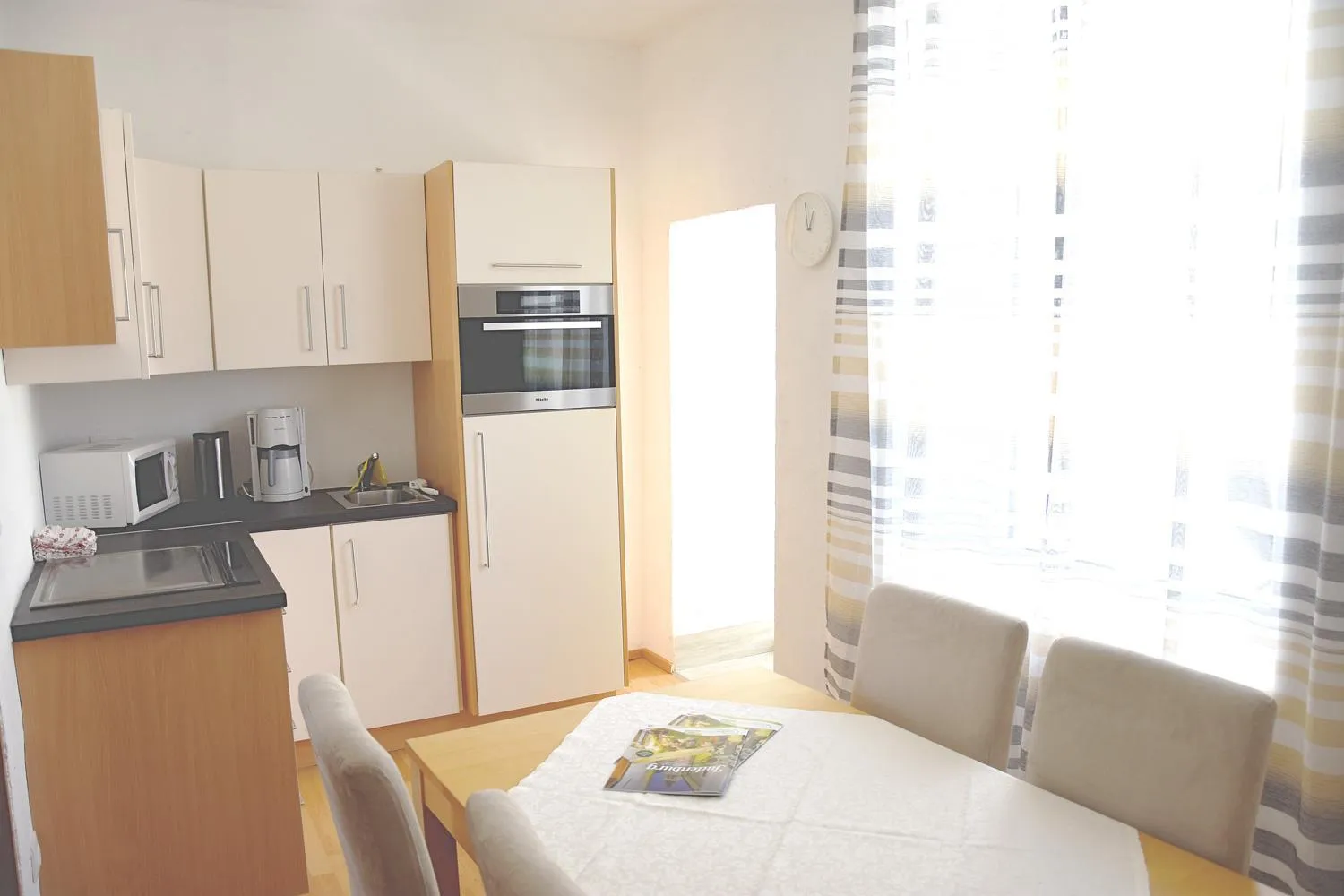 Kitchen or kitchenette in Hotel-Gasthof Restaurant Murblick