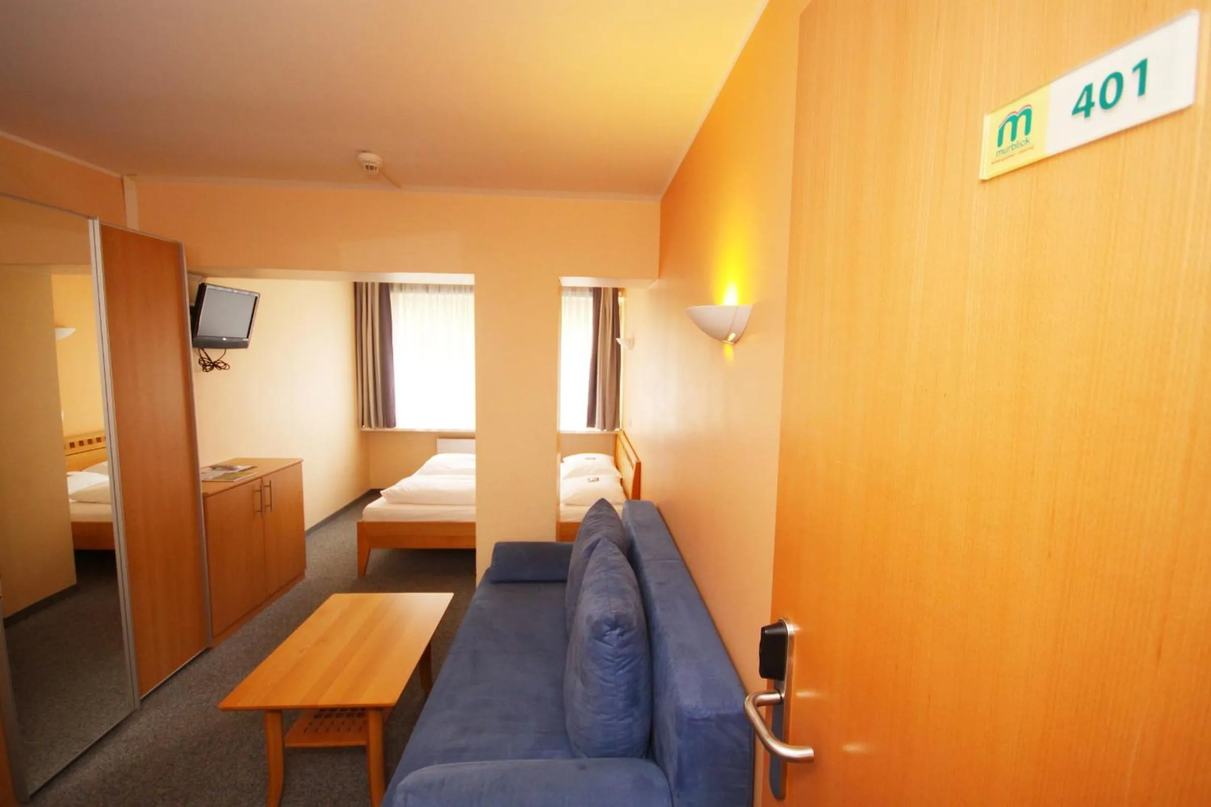 Bed in Hotel-Gasthof Restaurant Murblick