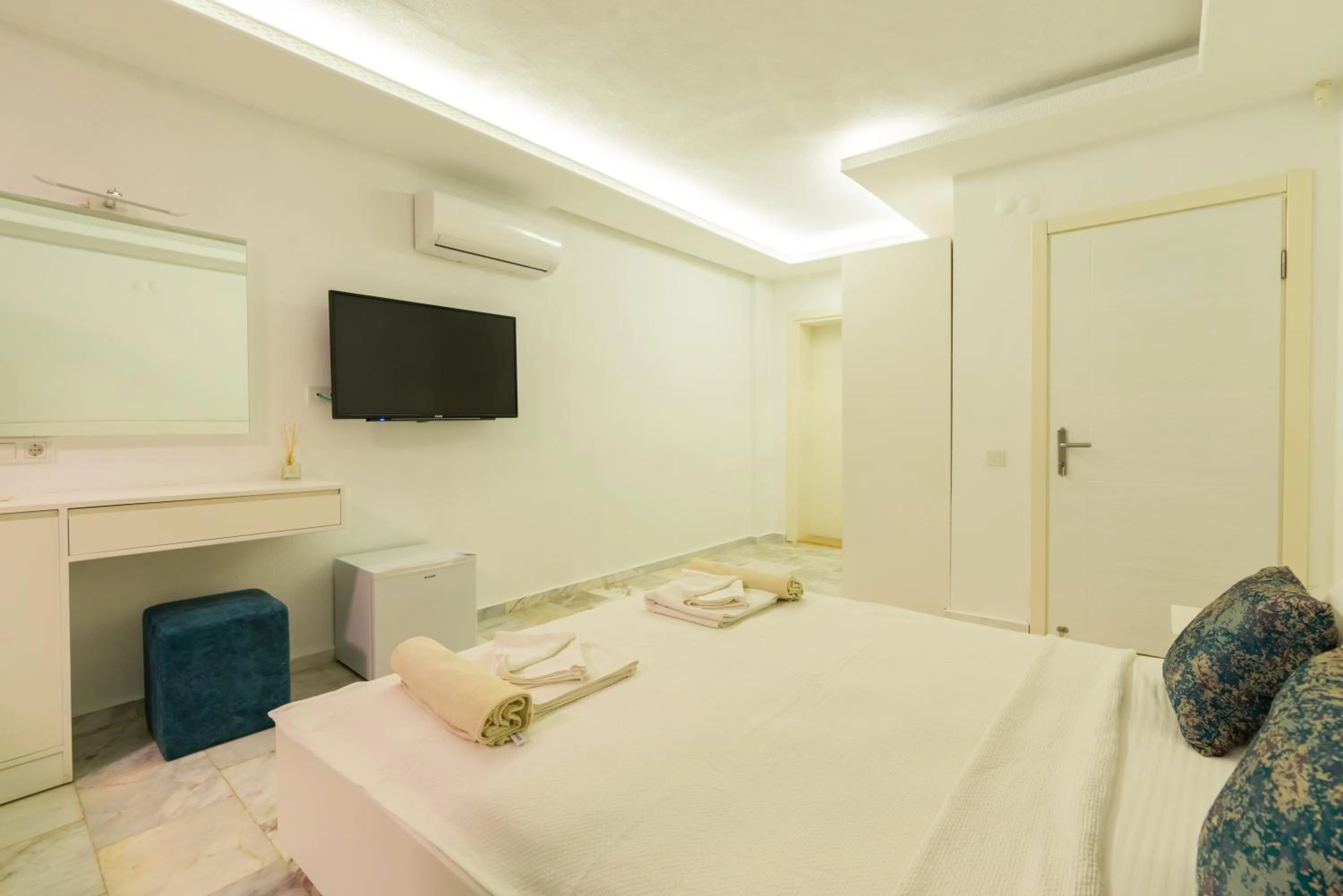 Bed in Infinity Villa Kalkan