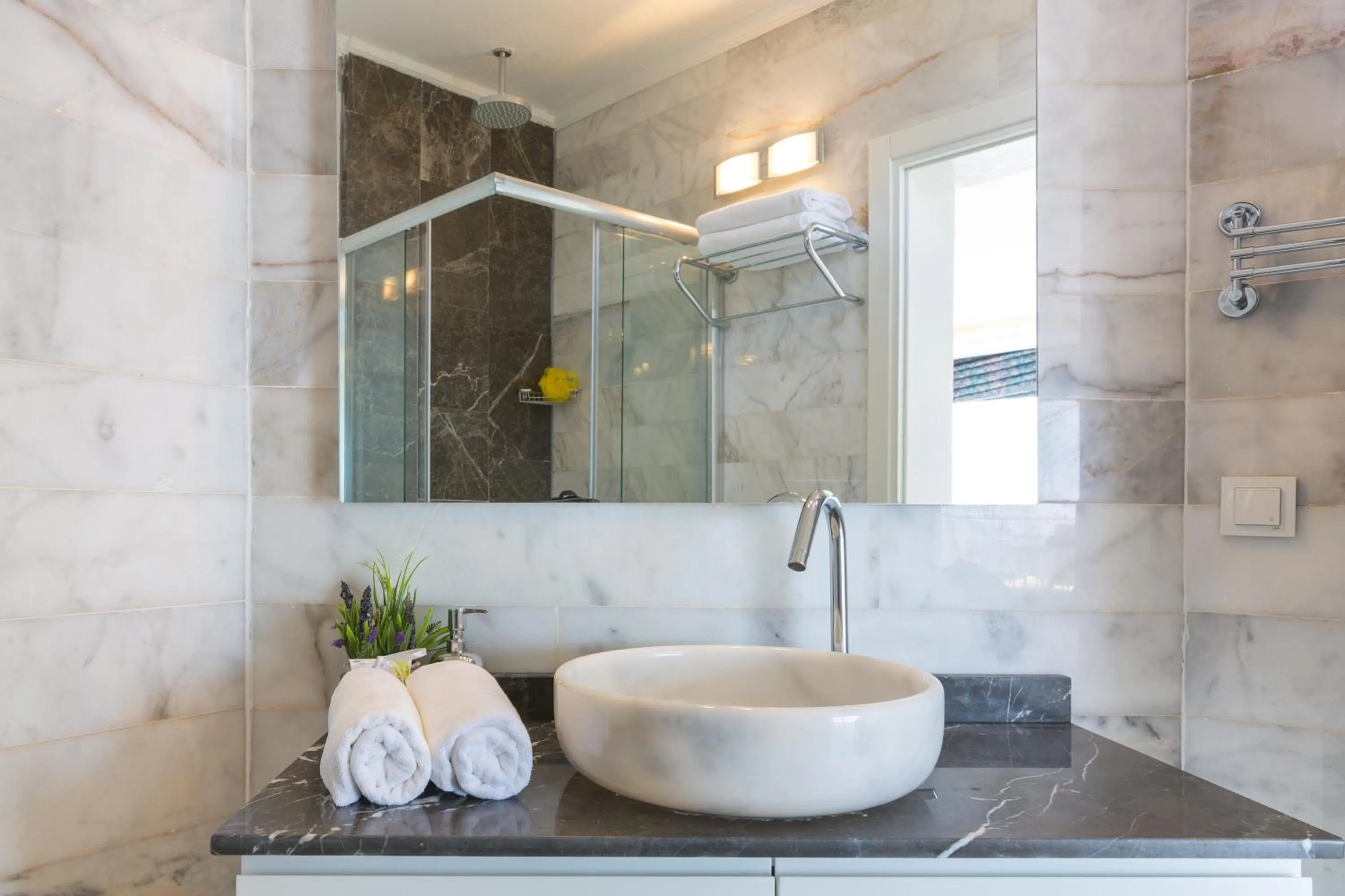 Bathroom in Infinity Villa Kalkan