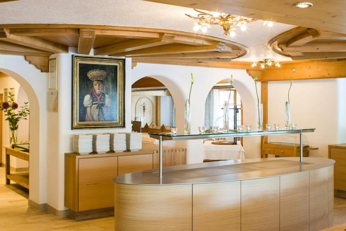 Restaurant/places to eat in Haller's Geniesserhotel