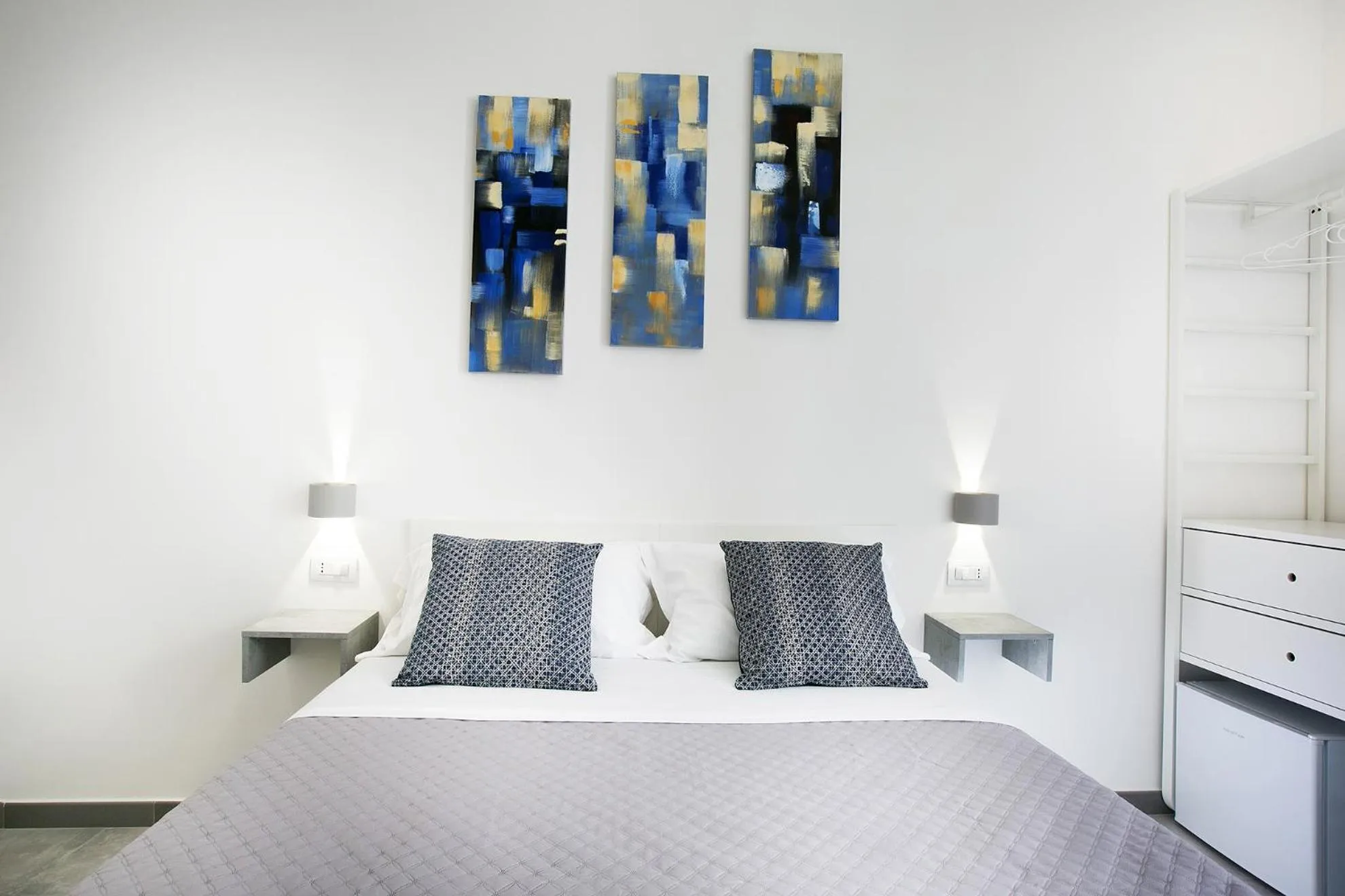 Bed in President Suites