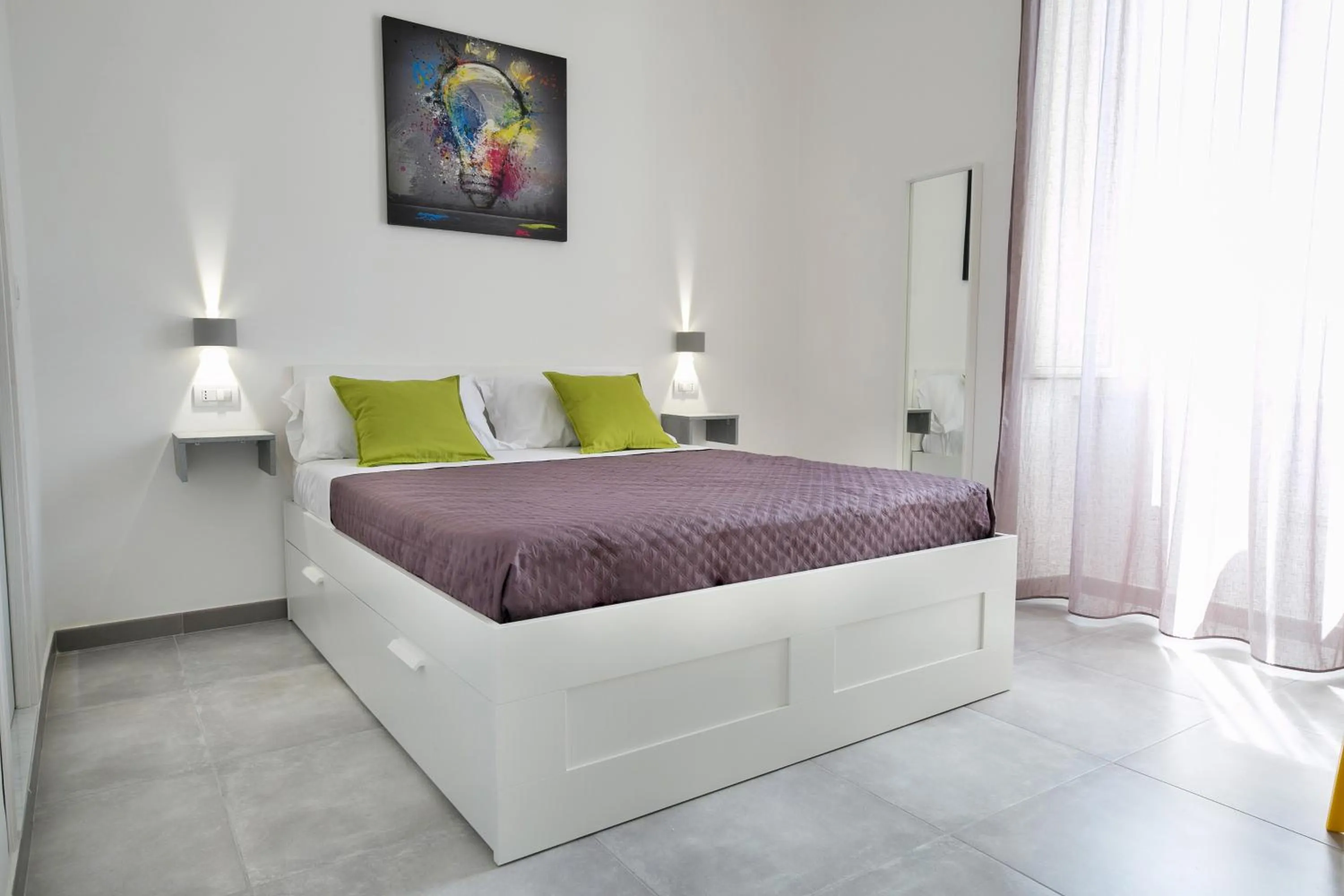 Bed in President Suites