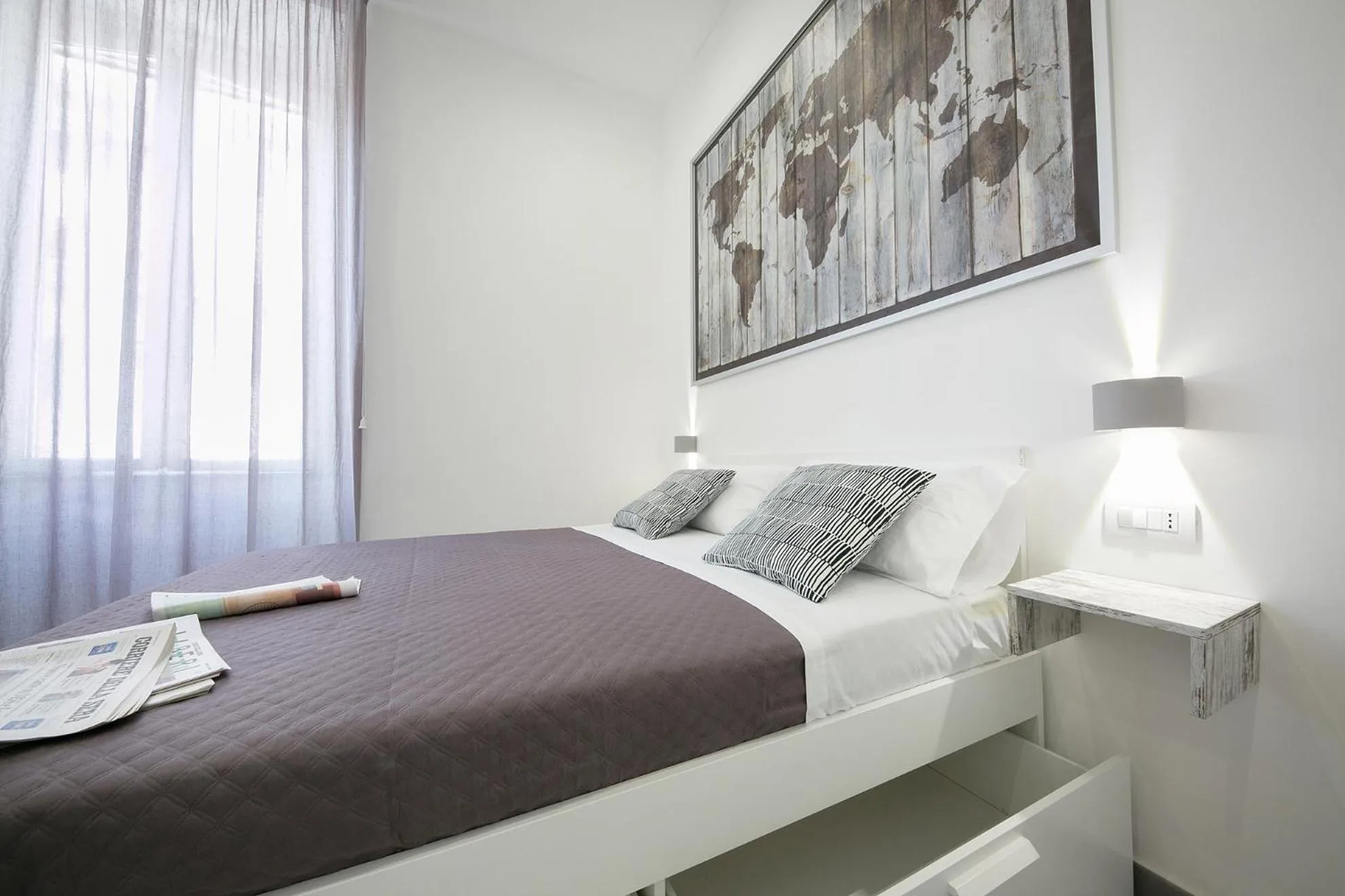 Bed in President Suites