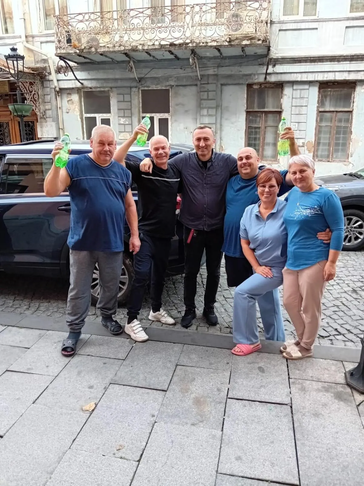 group of guests in Iveria