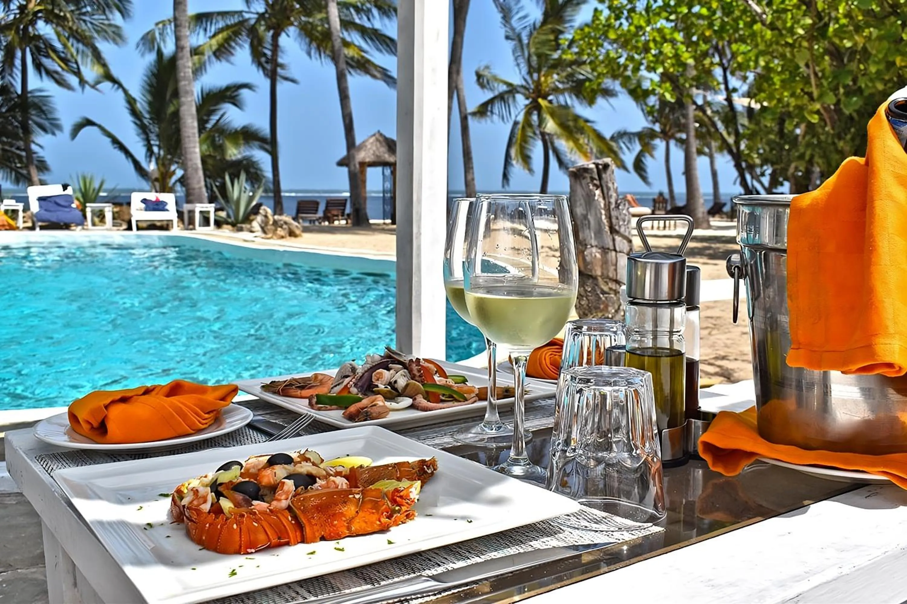 Meals in Kilili Baharini Resort & Spa