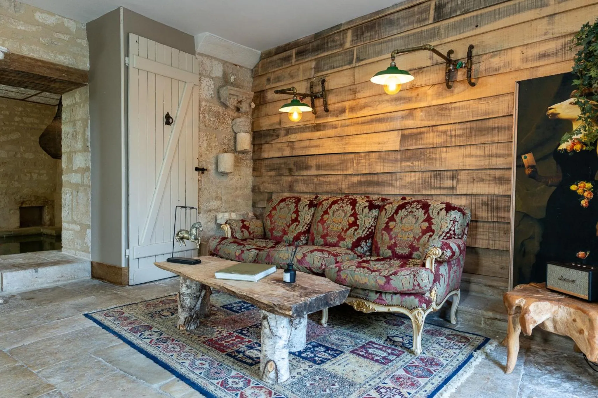 Living room in L'abbaye Saint Michel