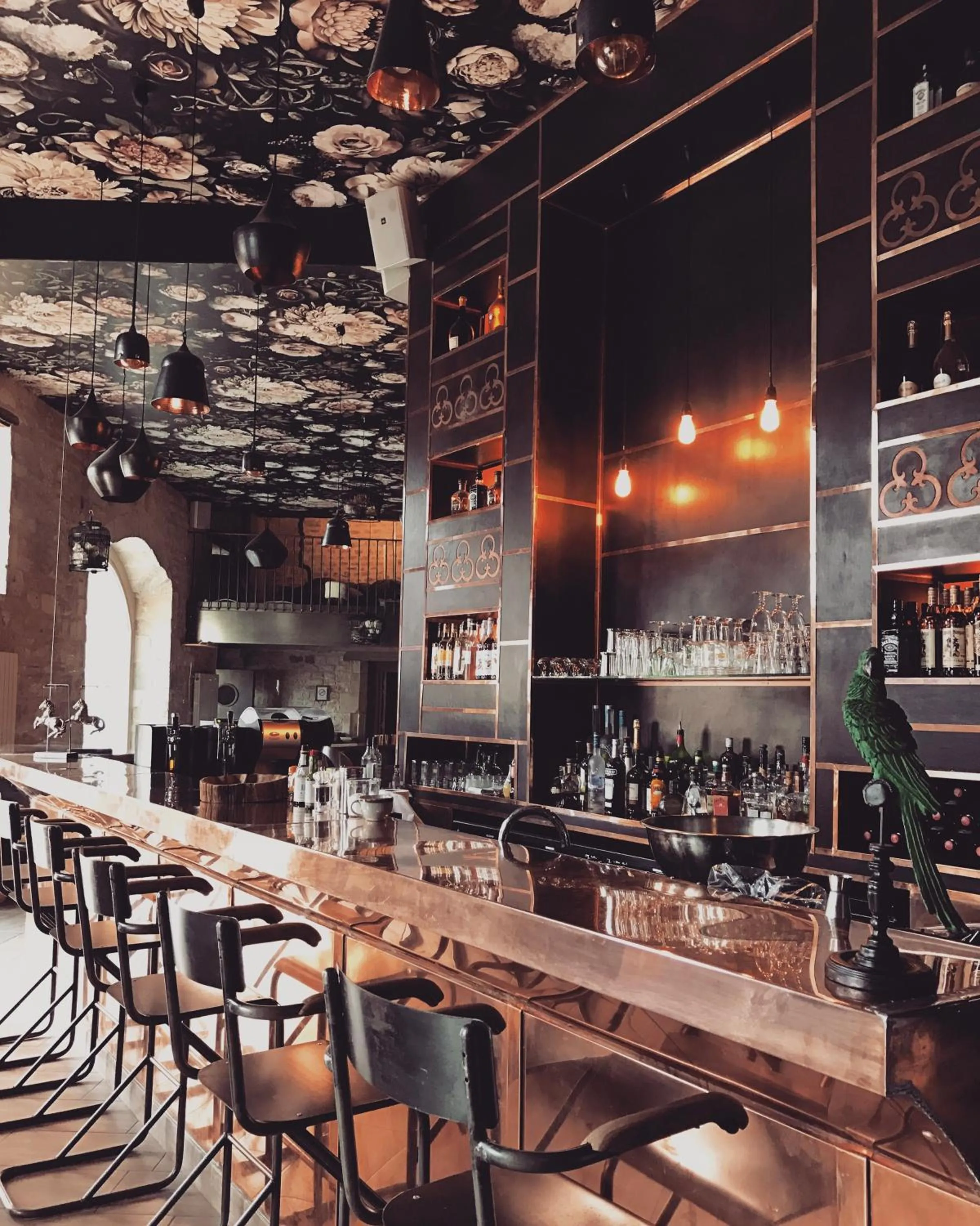 Lounge or bar in L'abbaye Saint Michel