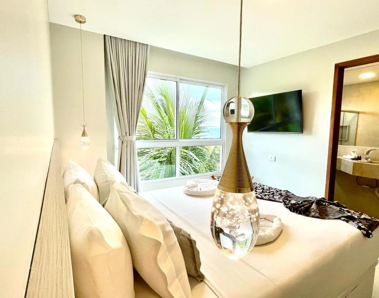 Bed in Pousada Maracabana Spa