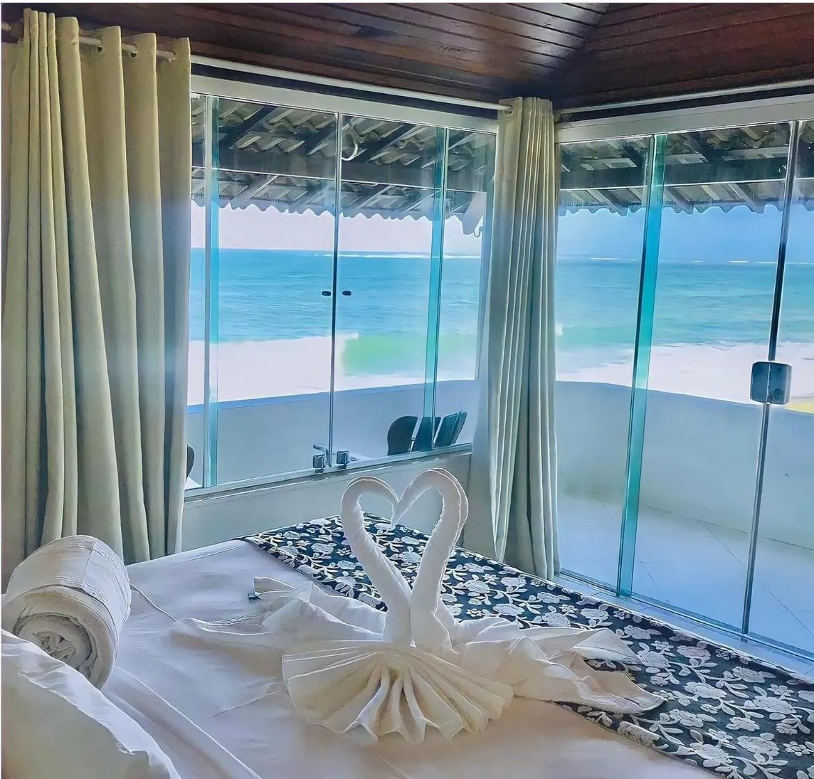 Bed in Pousada Maracabana Spa